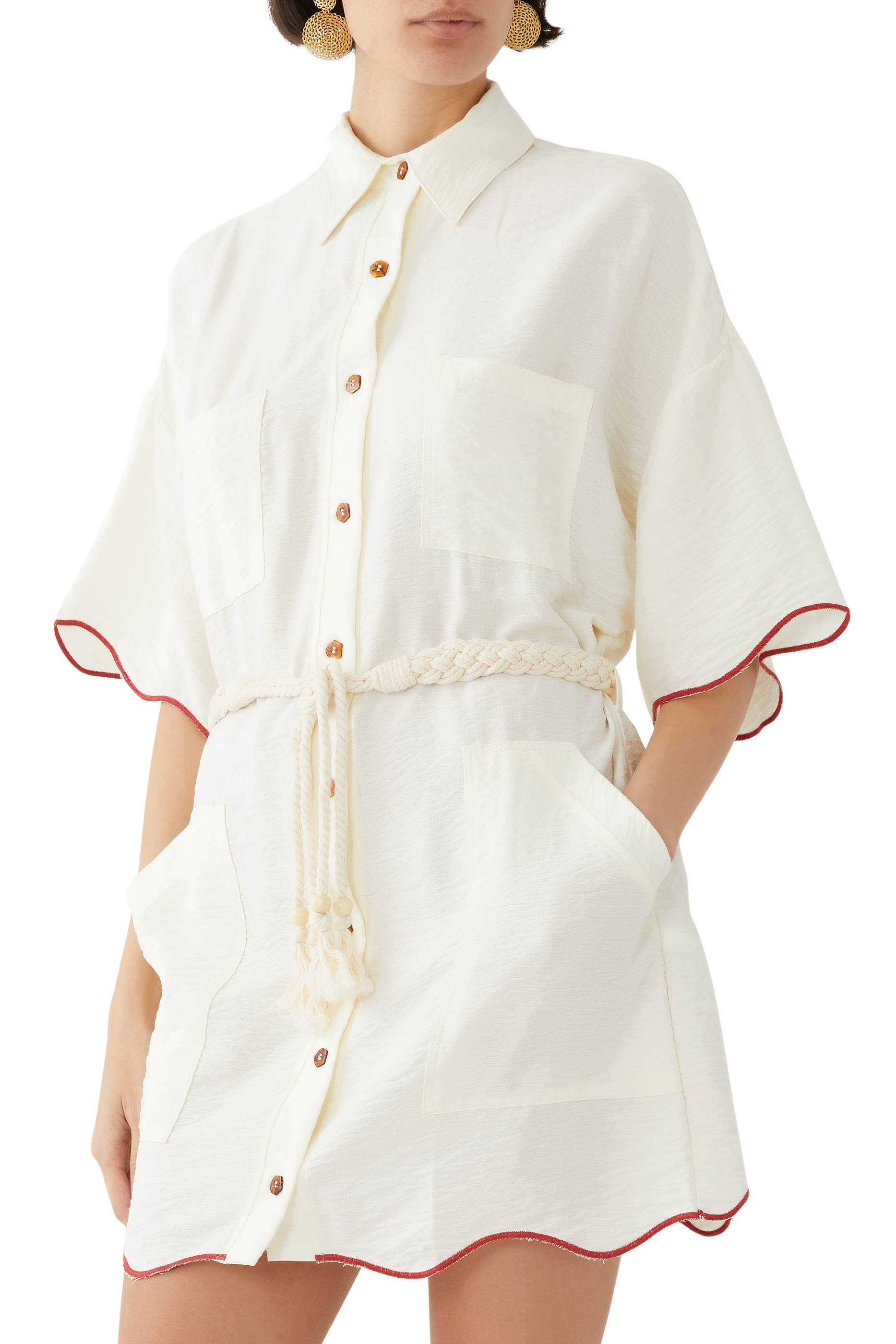 Brunelia Short Dress