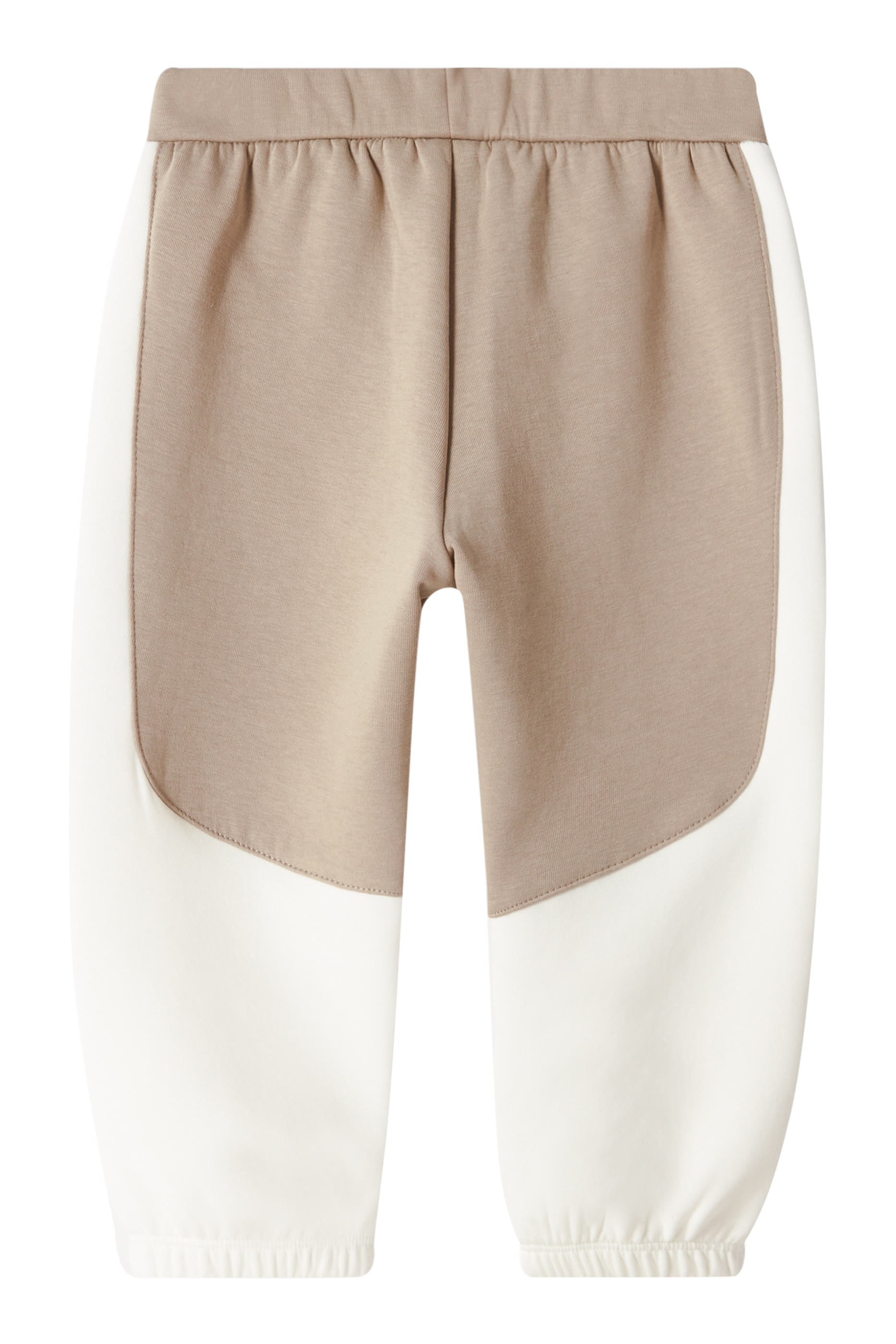 Kids Color-Bock Cotton-Blend Joggers