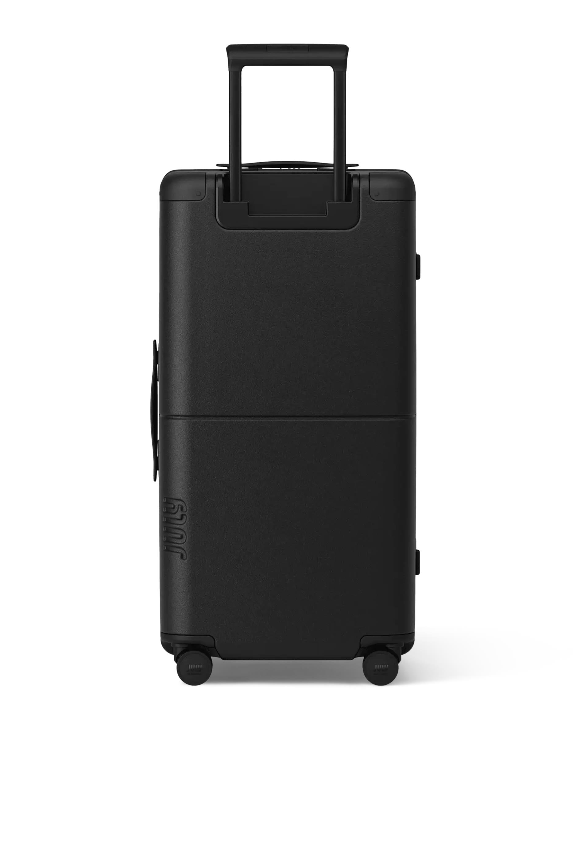 Checked Trunk Suitcase