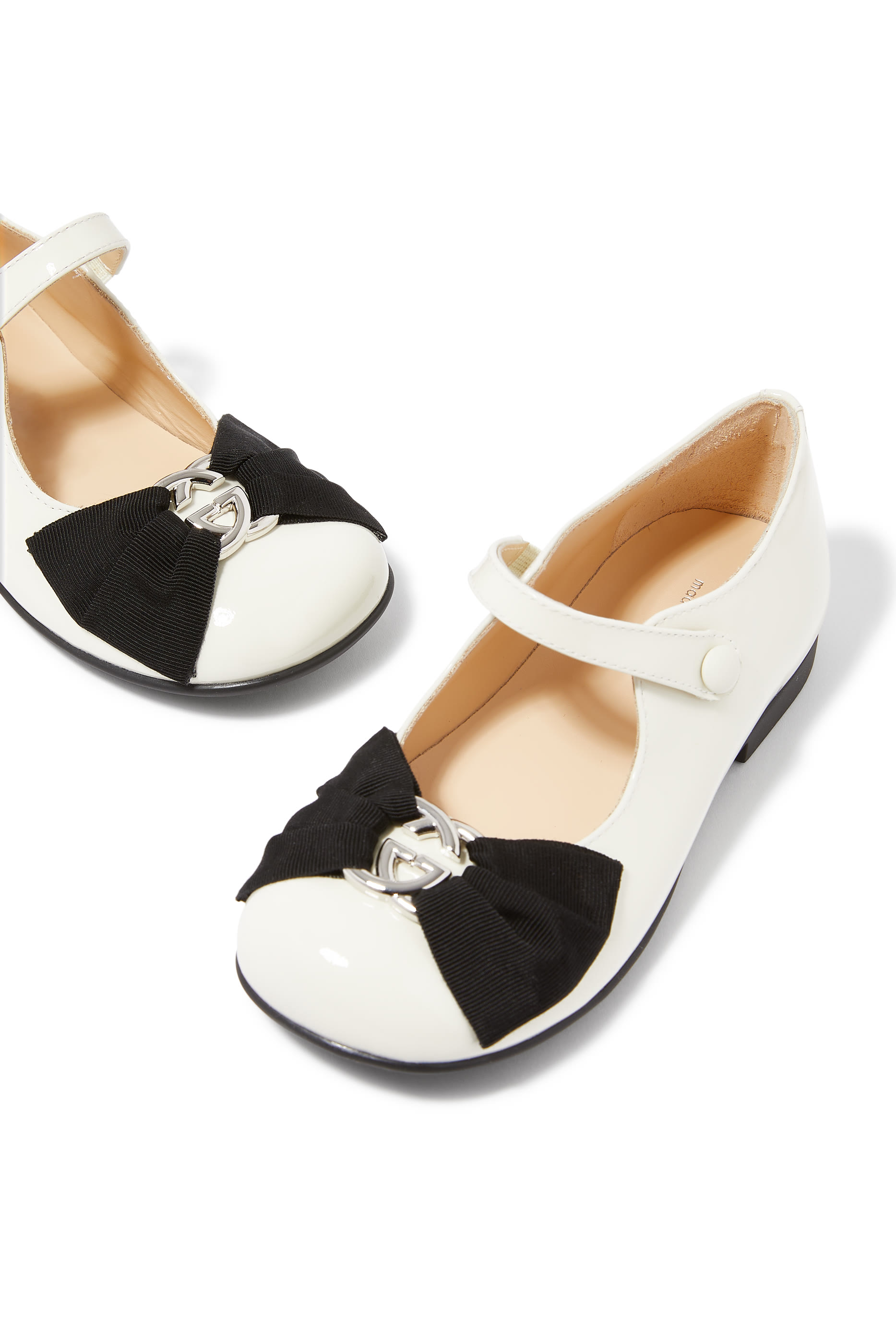 Kids  Leather Ballet Flats