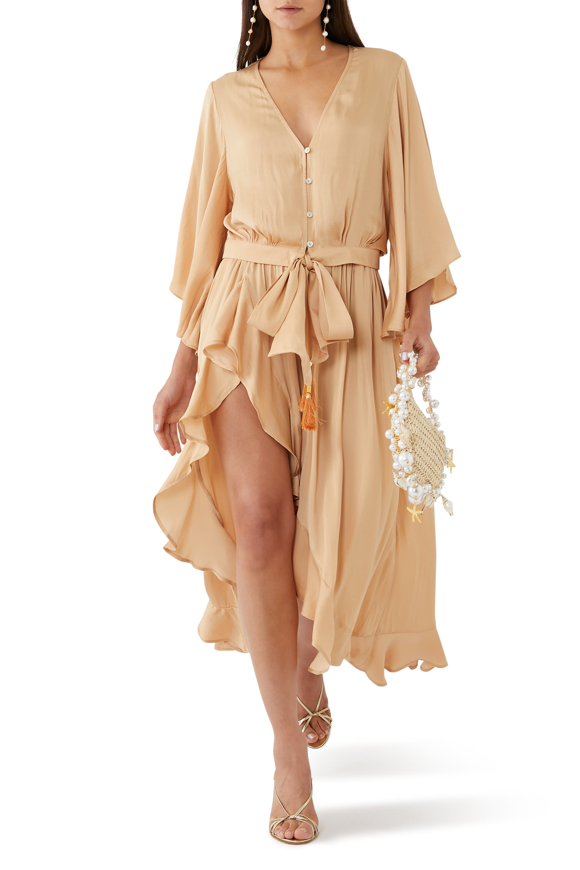 Elodie Tie Front Blouse