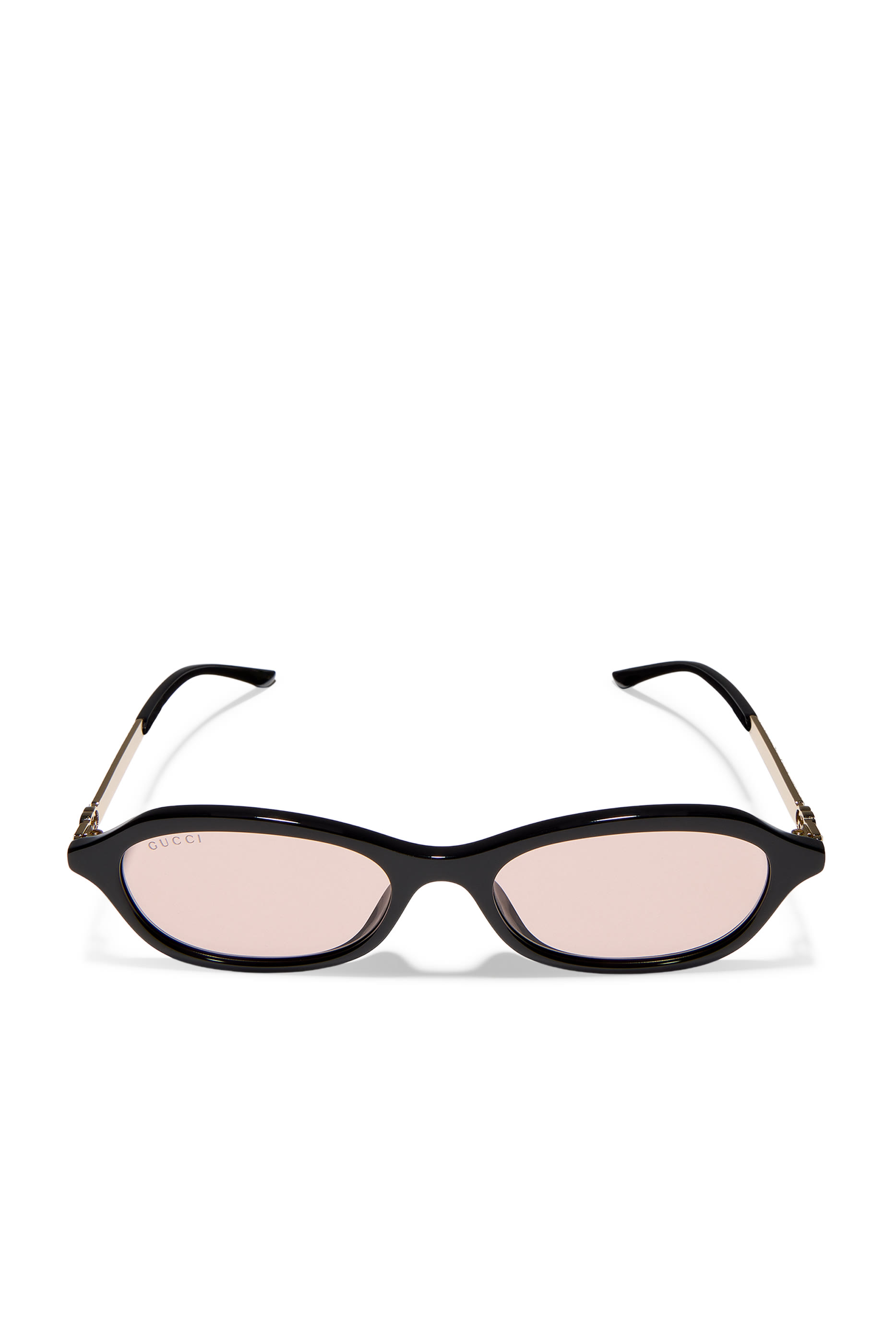 Oval-Frame Sunglasses