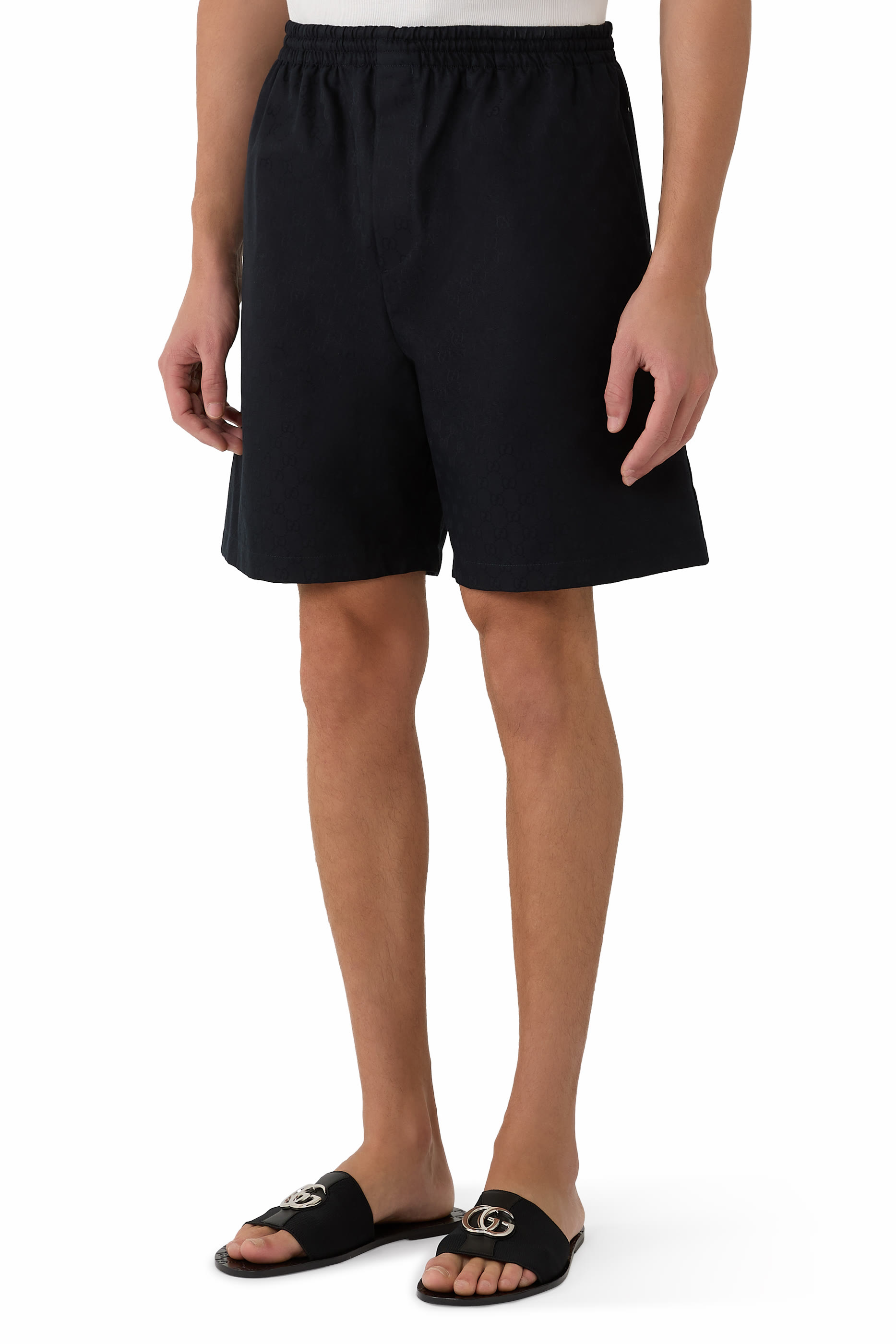 GG Silk Jacquard Shorts