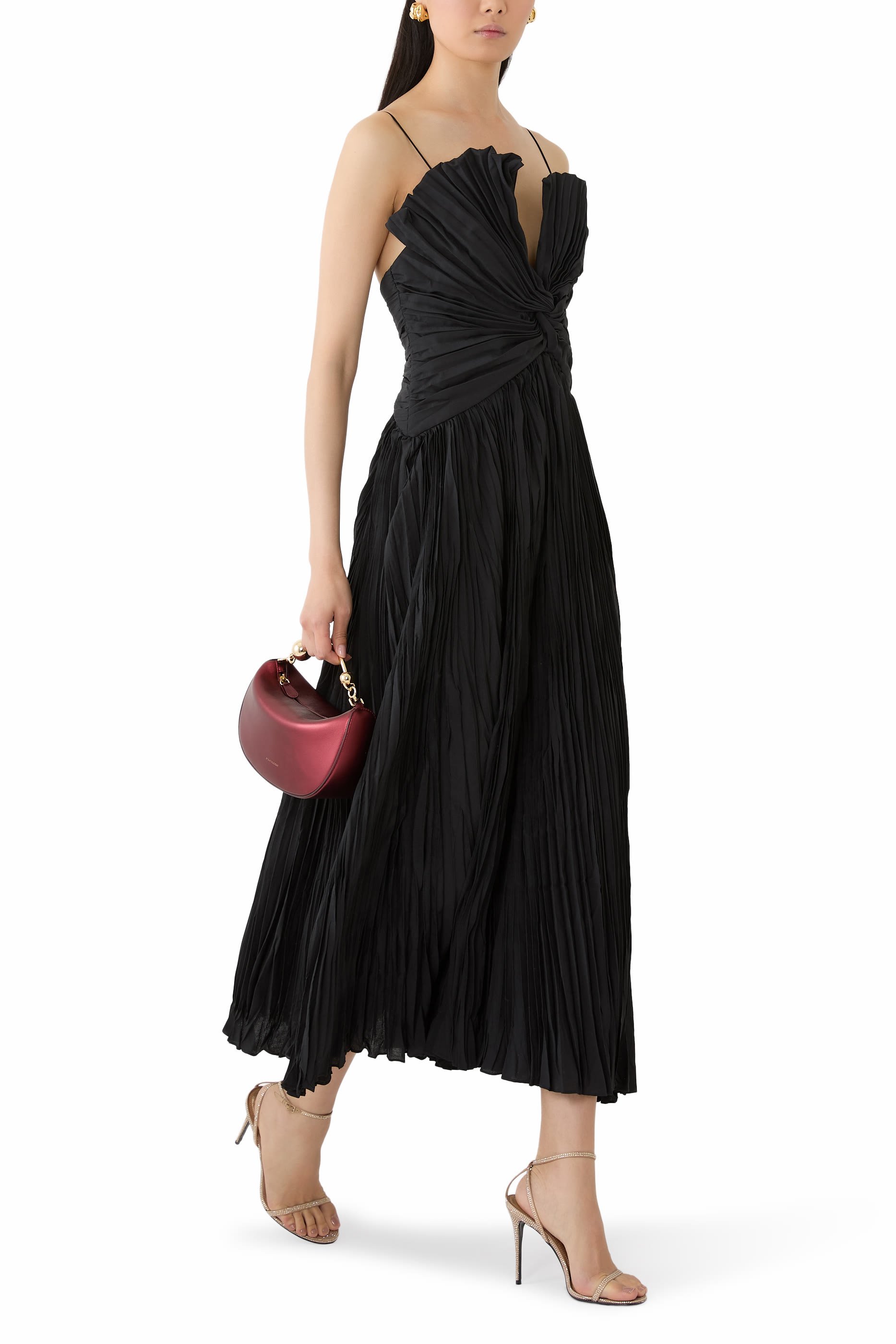 Broadhay Low-Back Maxi Dress