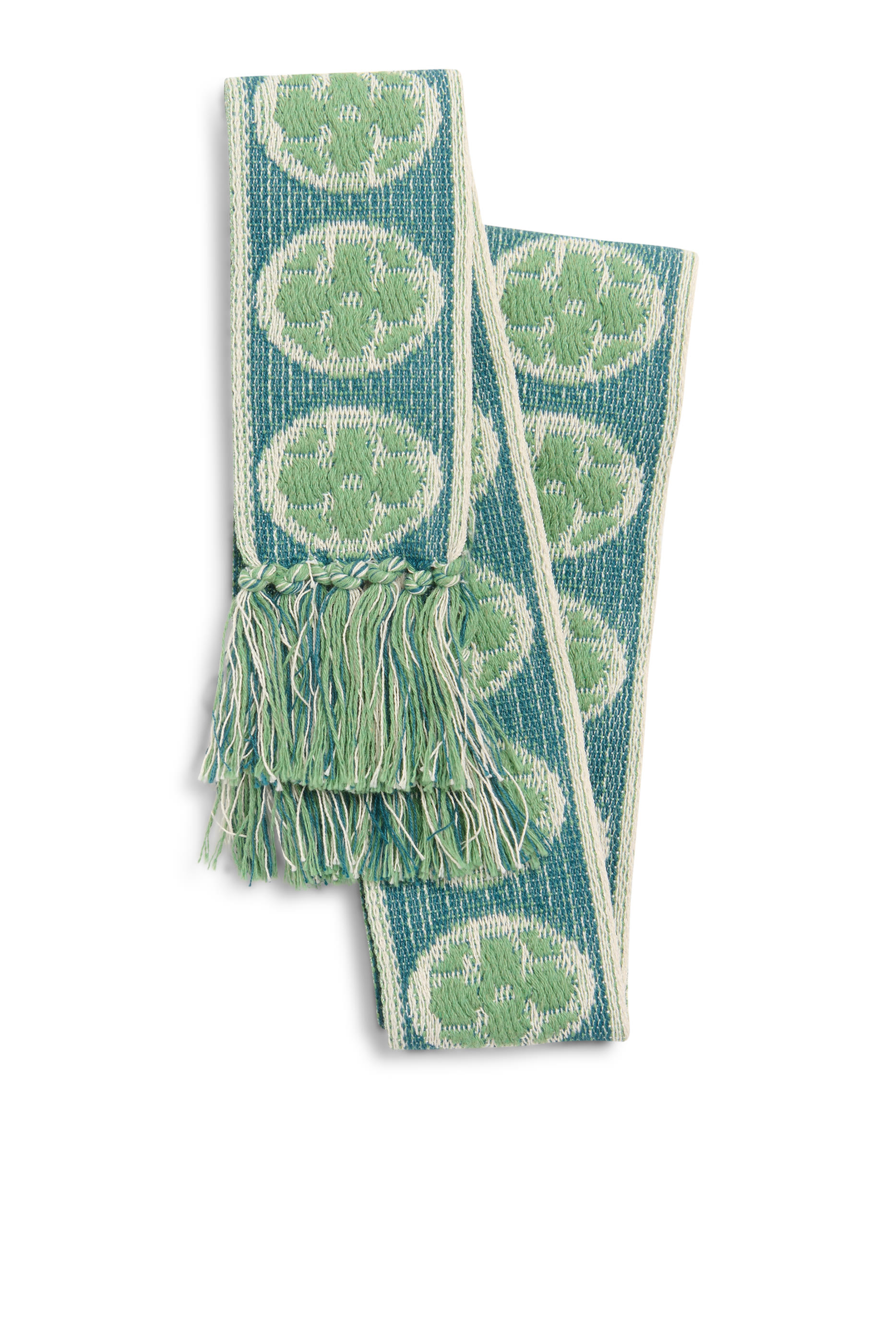 Antibes Cotton Scarf with Fringe