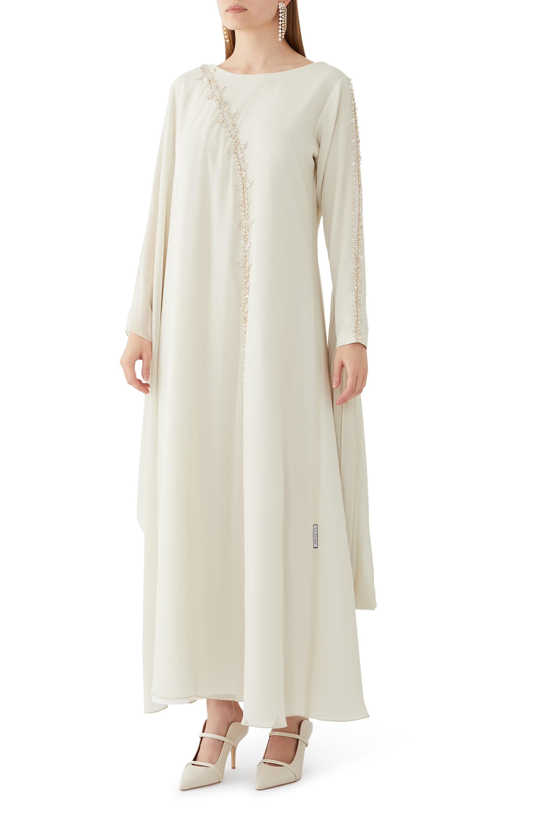 Lyraeve Double Layer Embroidered Dress