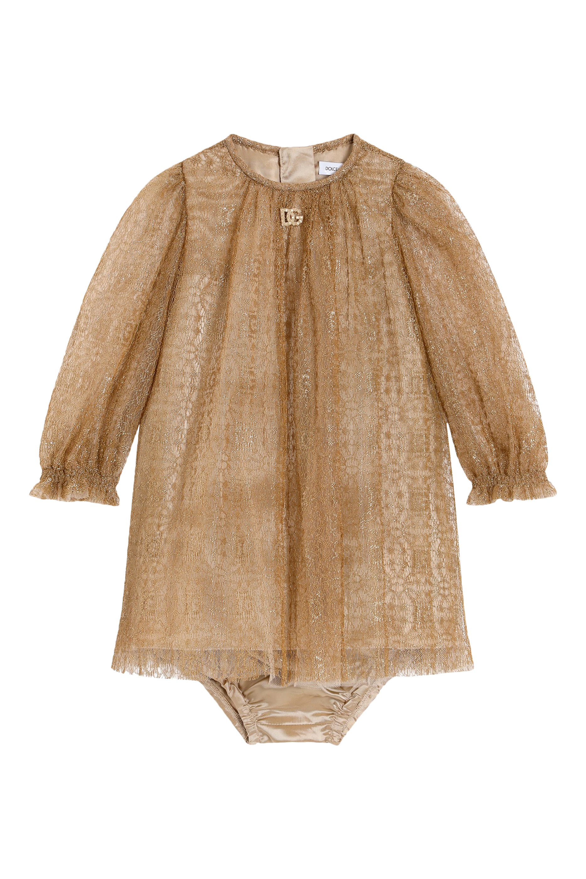 Kids Lace Dress with Culotte
