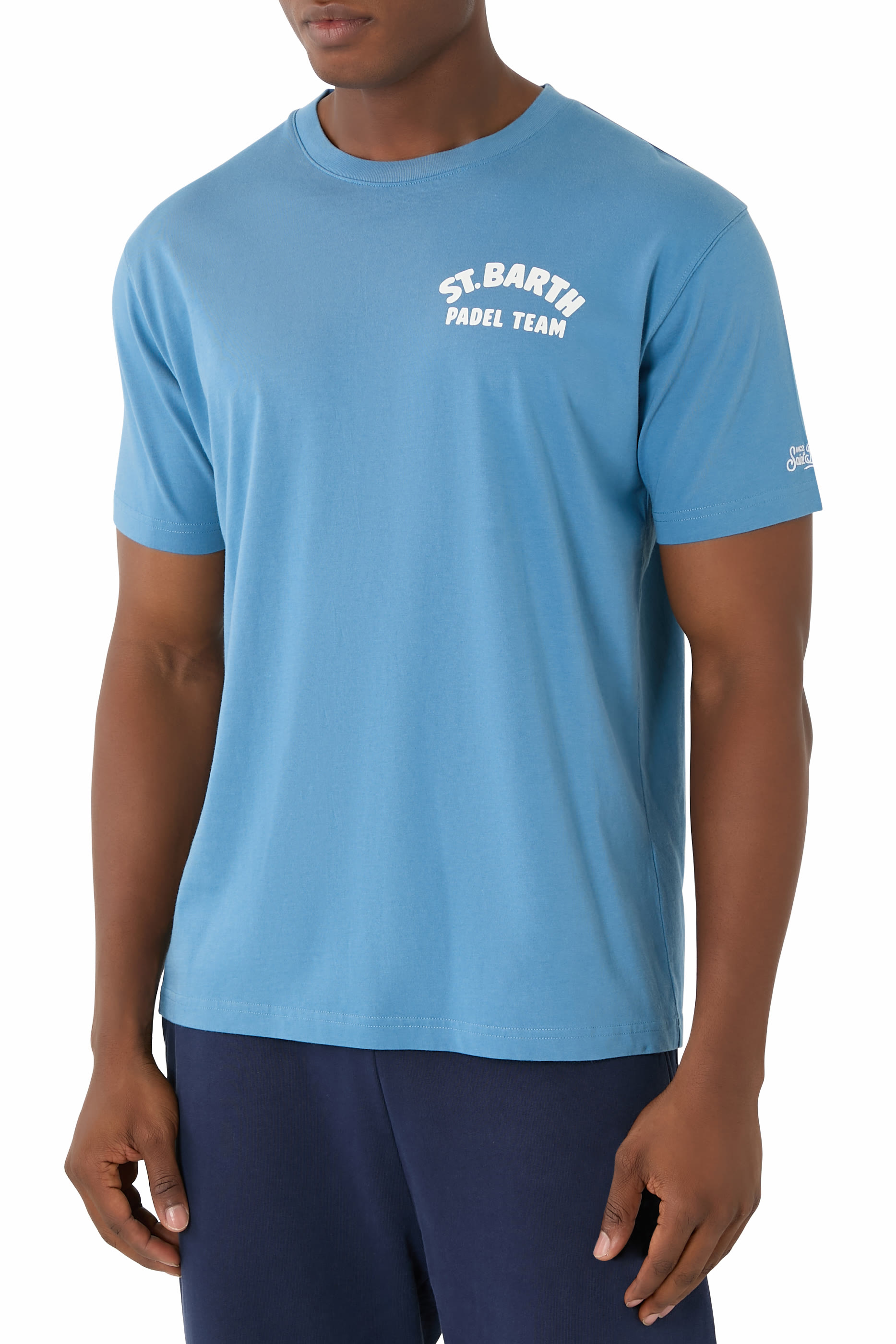 St. Barth Padel Club Print Heavy Cotton T-Shirt