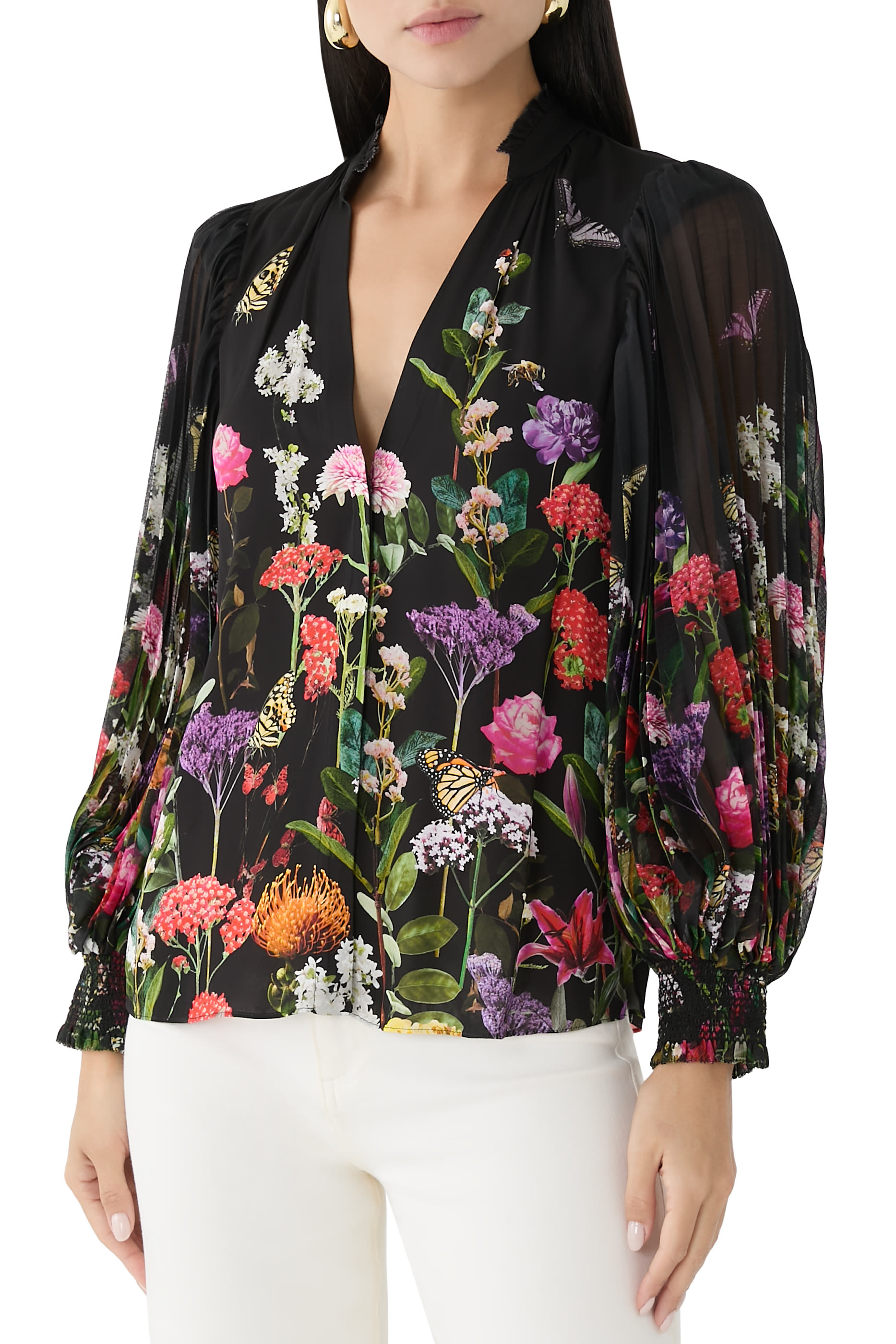 Ilan Floral Print Blouse