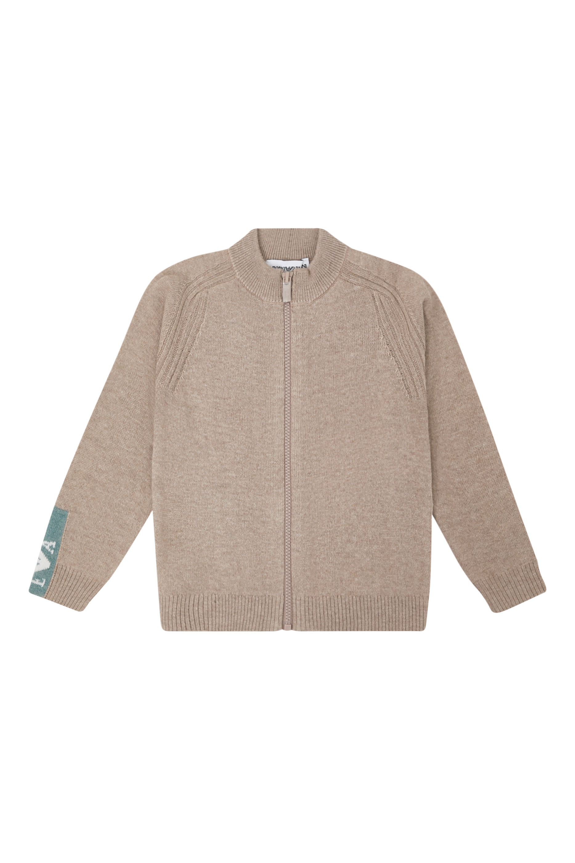 Kids EA Logo Zip Knit Cardigan