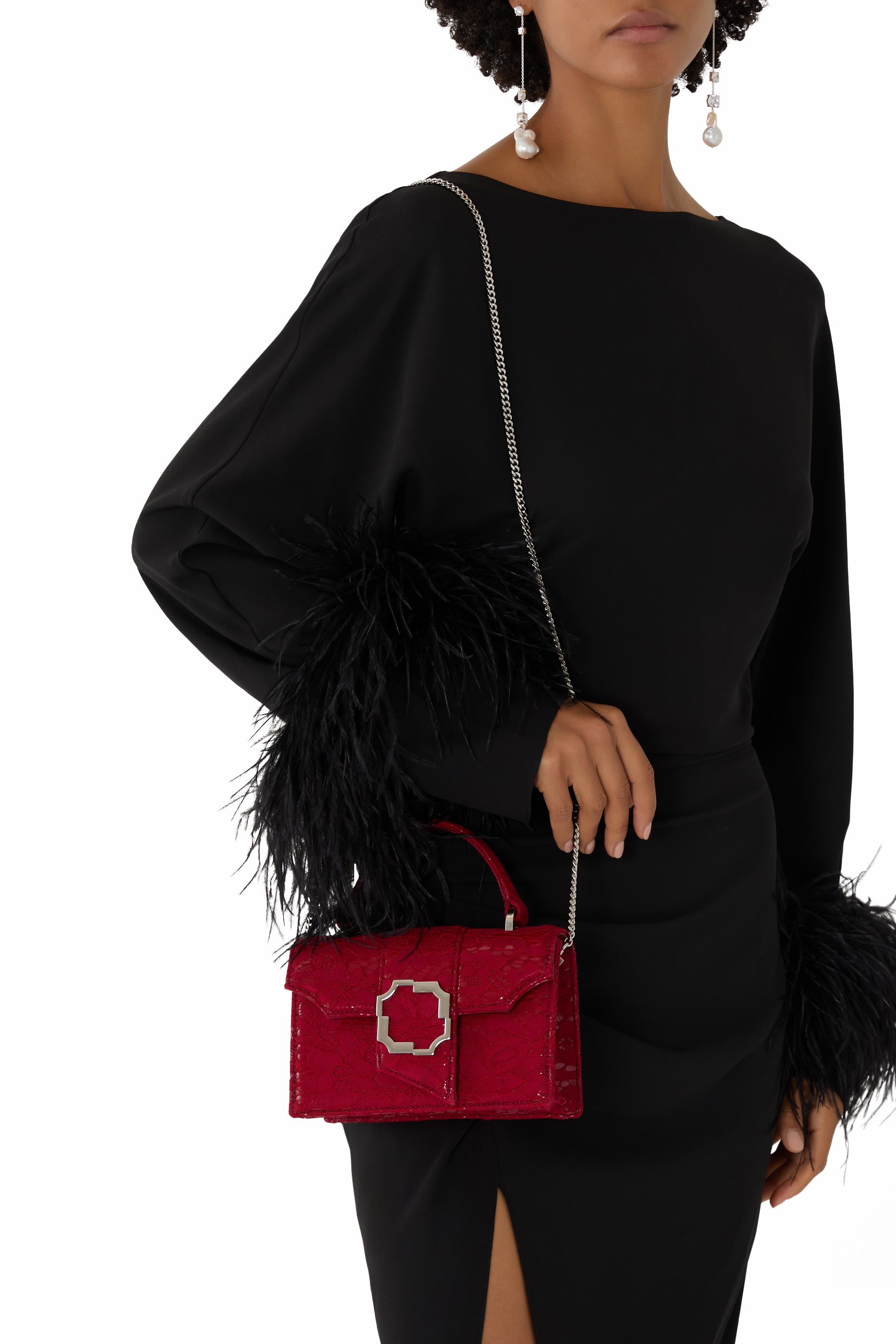 Audrey Satin Mini Handbag