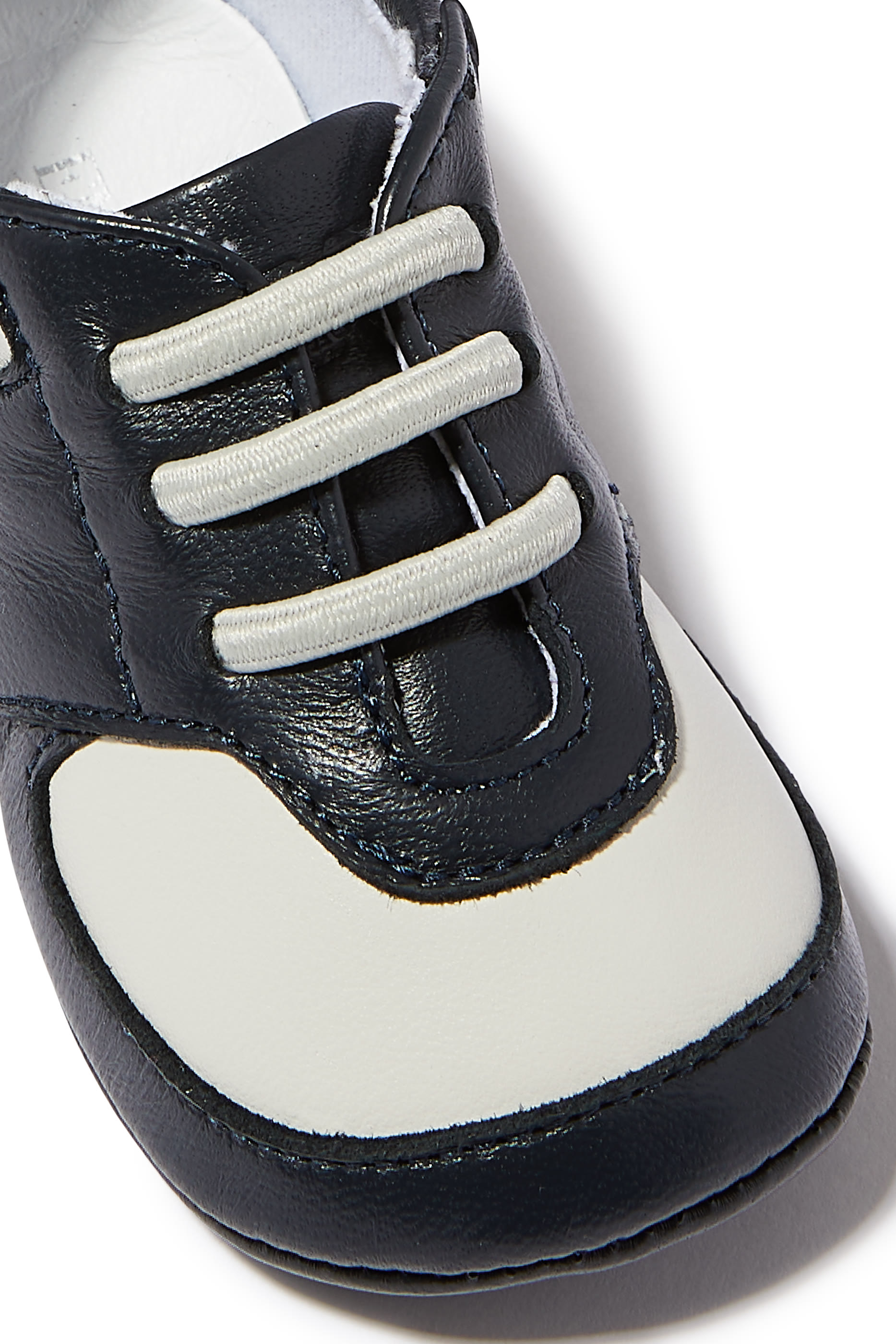 Kids Bi-color Lace-up Sneakers