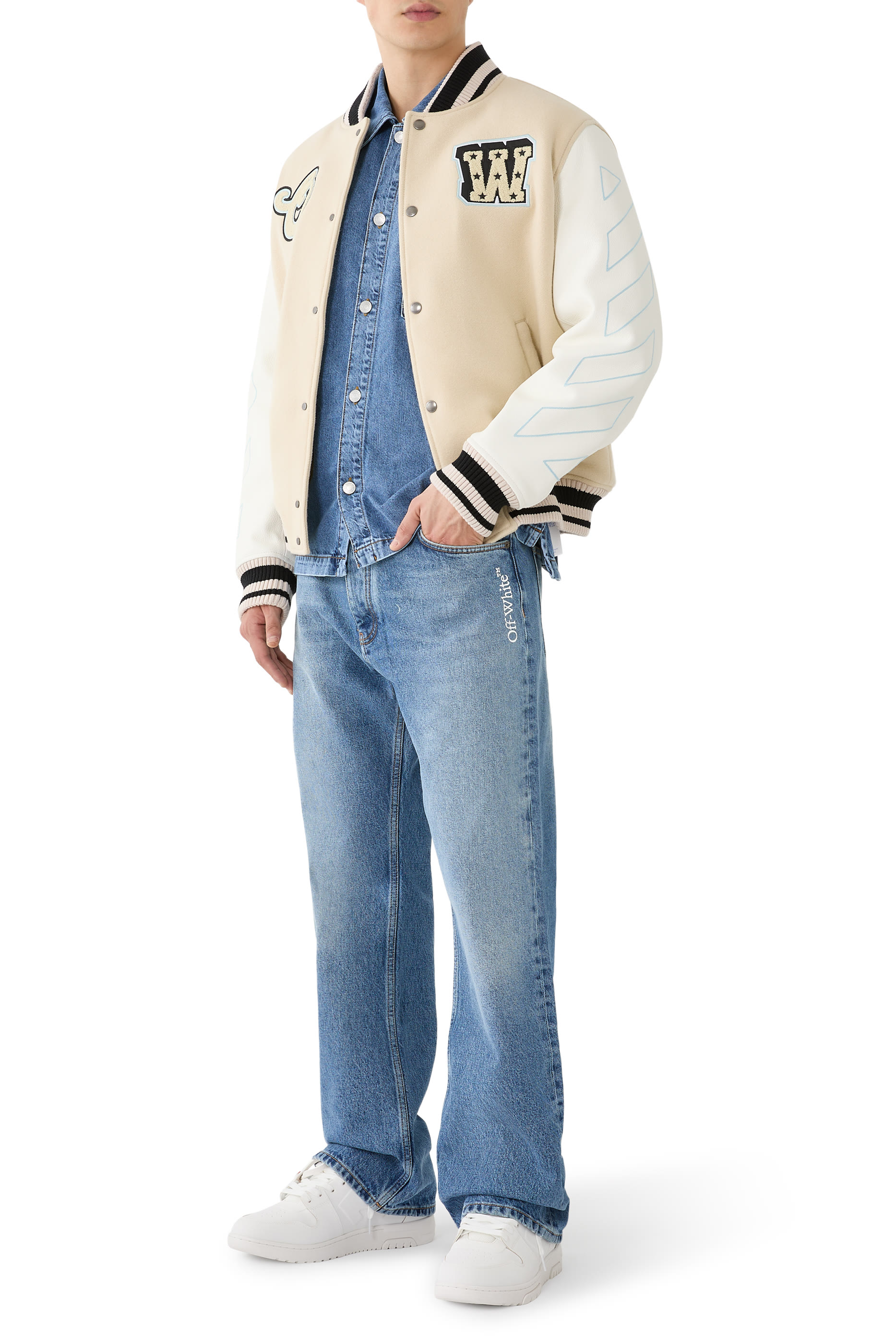 Half Arrow Slim Relaxed Jeans