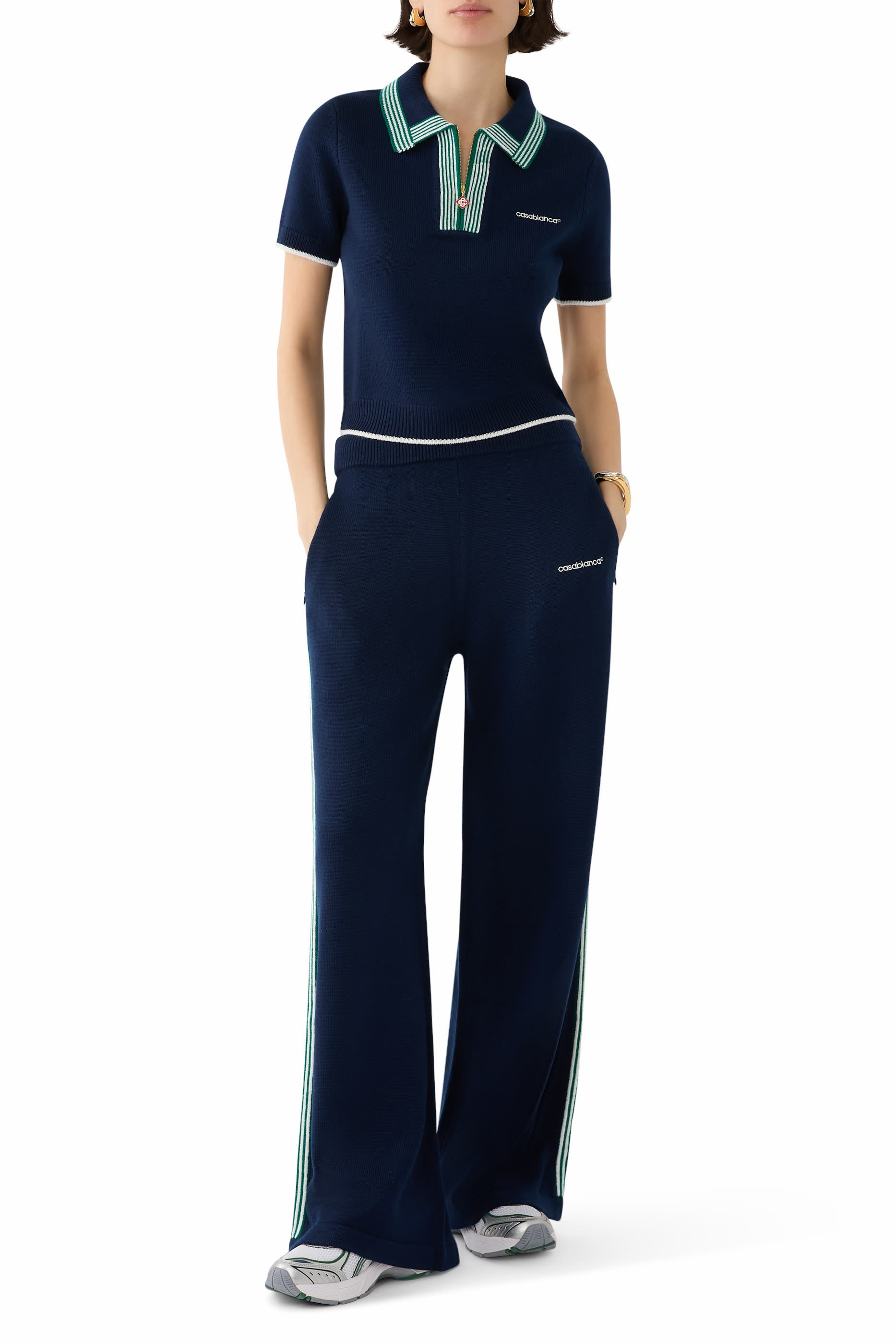 Knit Tennis Polo Shirt