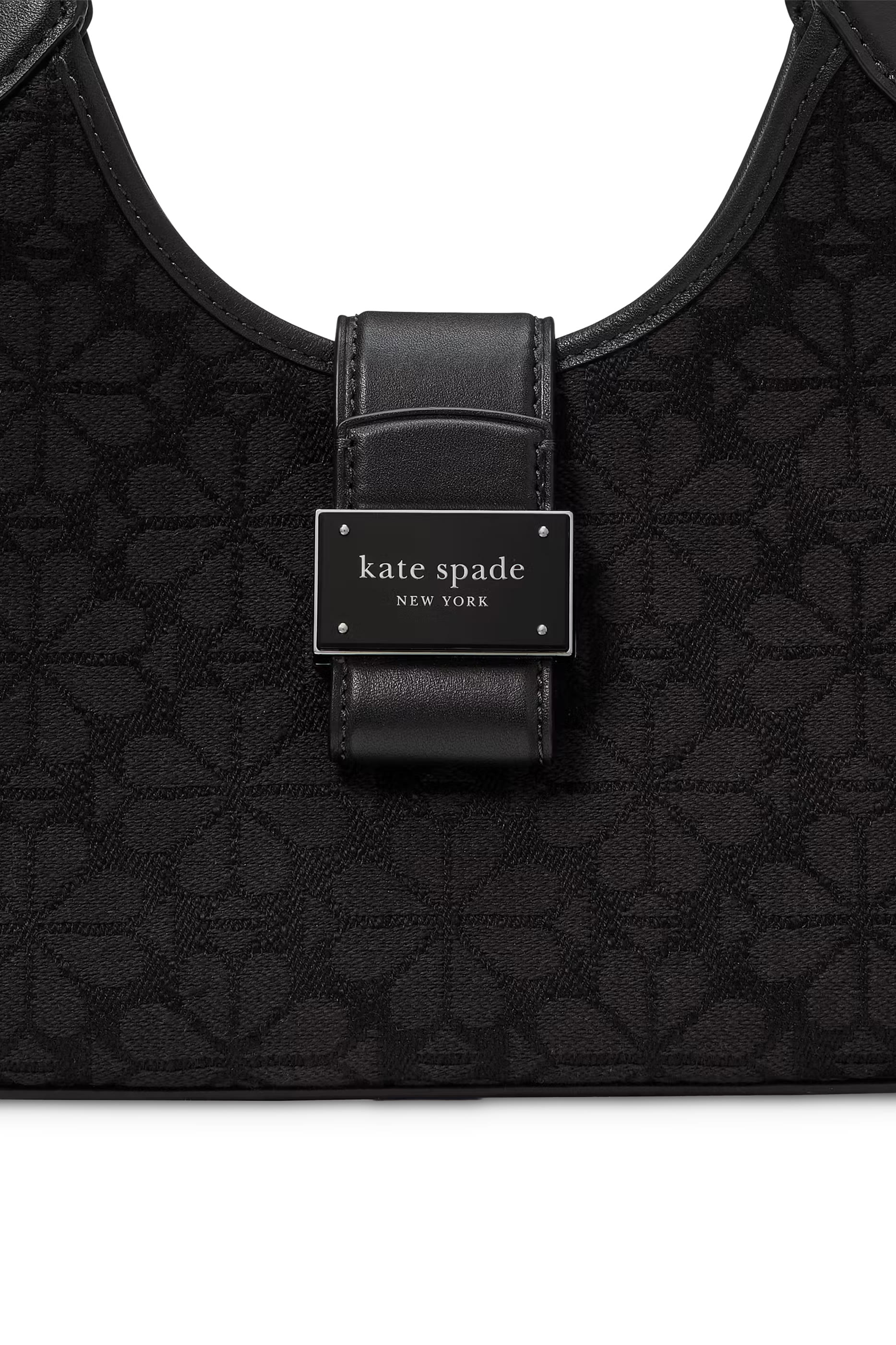 Spade Flower Jacquard Small Shoulder Bag