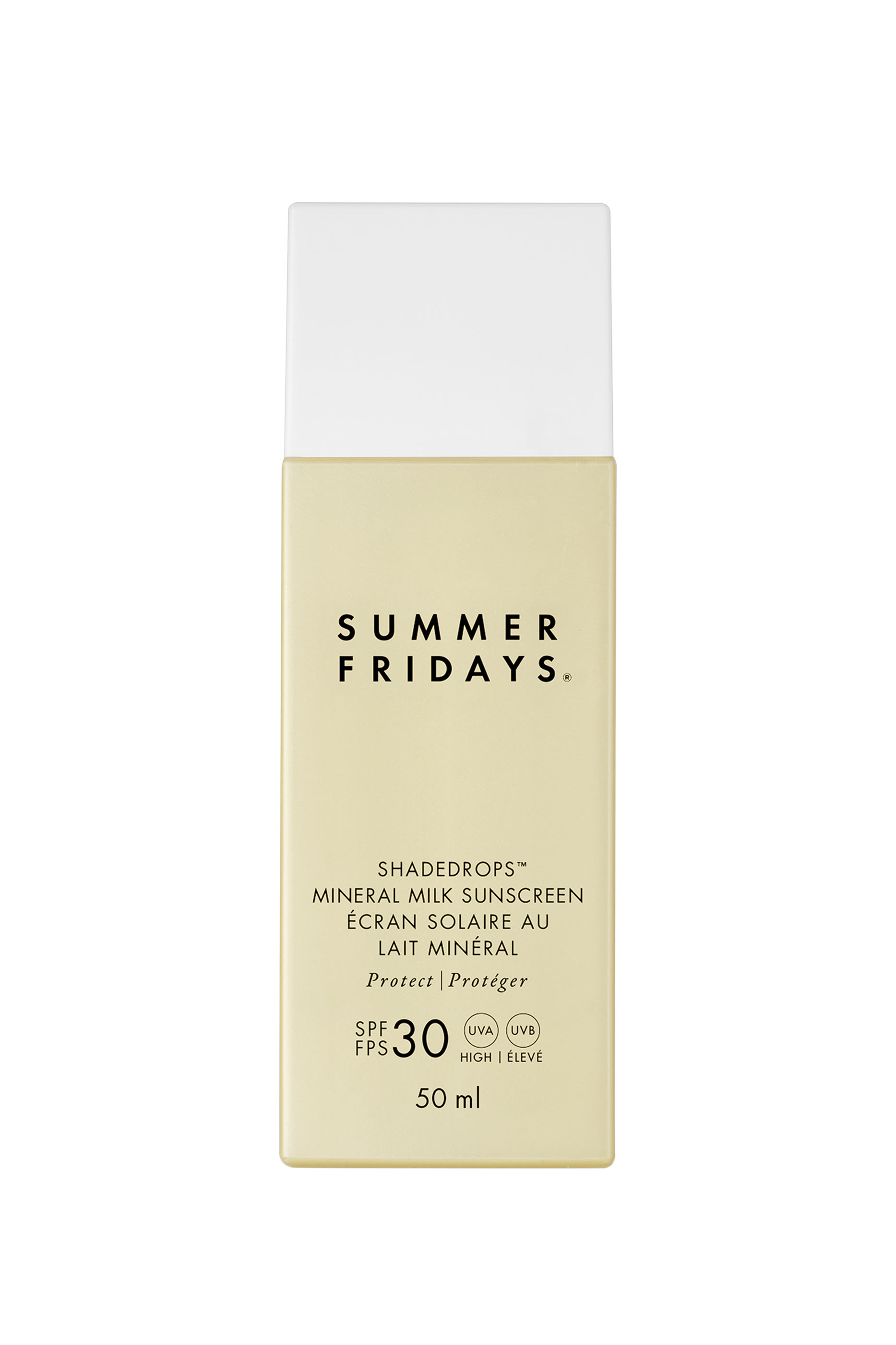 ShadeDrops Broad Spectrum SPF 30 Mineral Milk Sunscreen