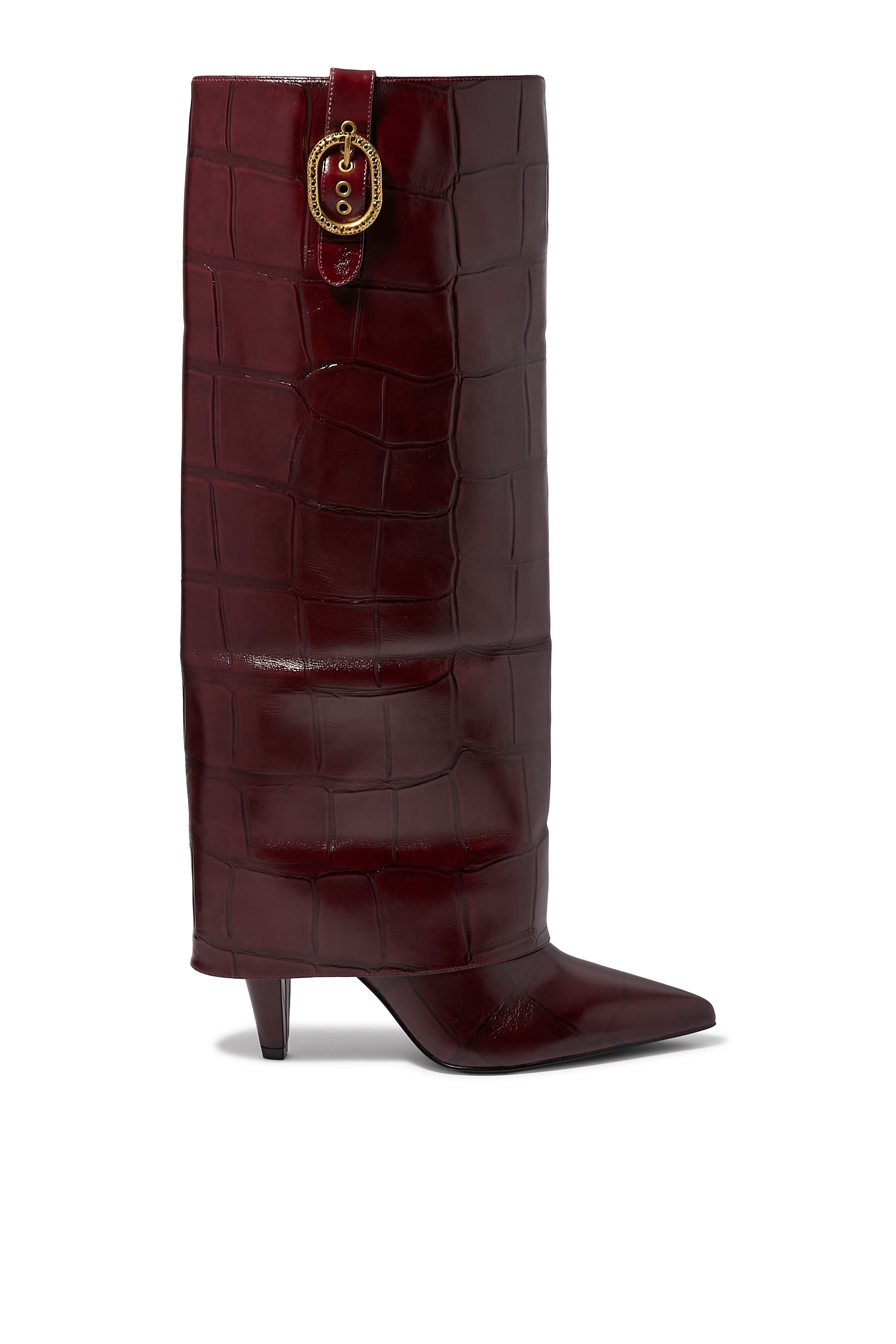 Fold Over Tall Boots 100