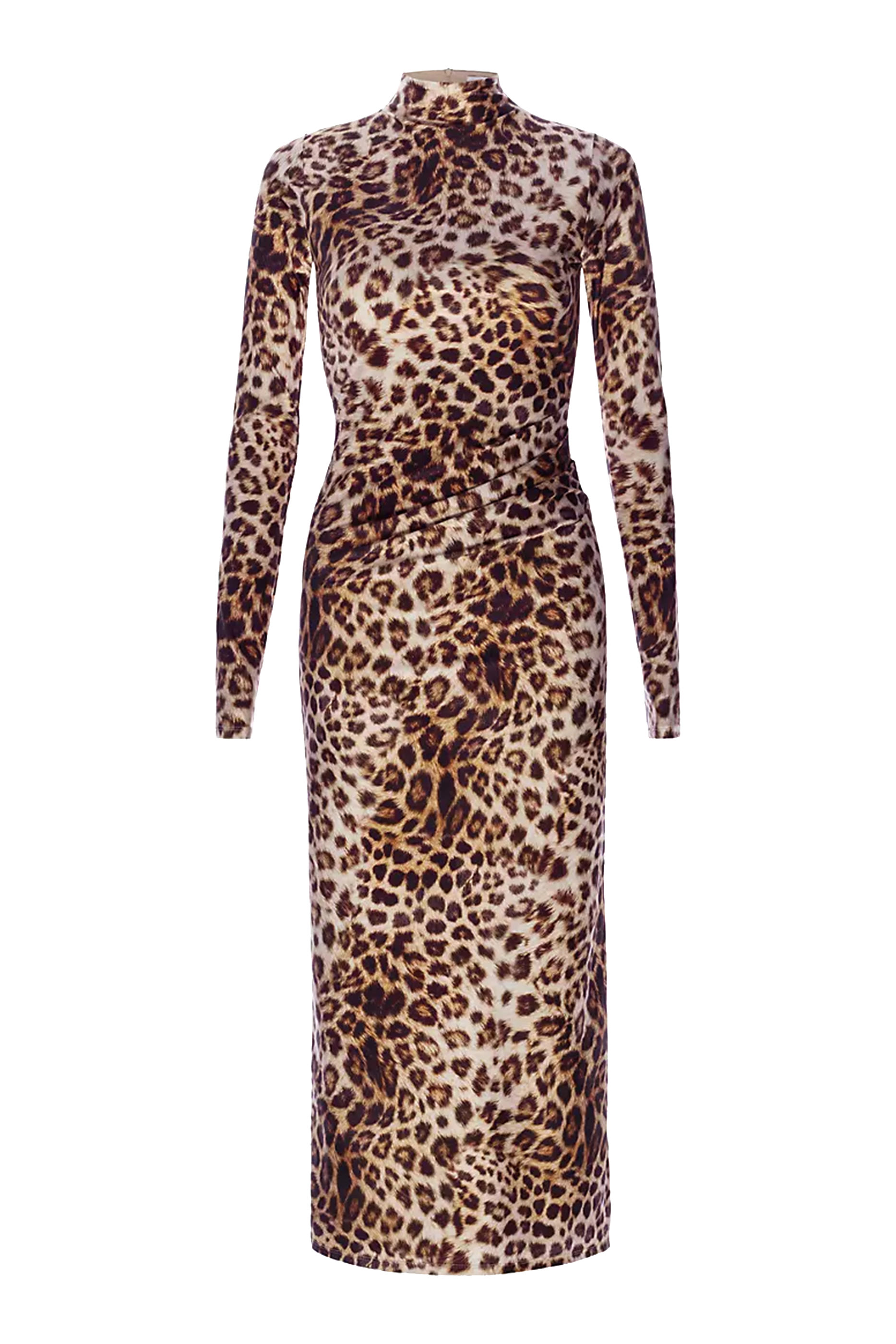 Satin Shine Midi Dress