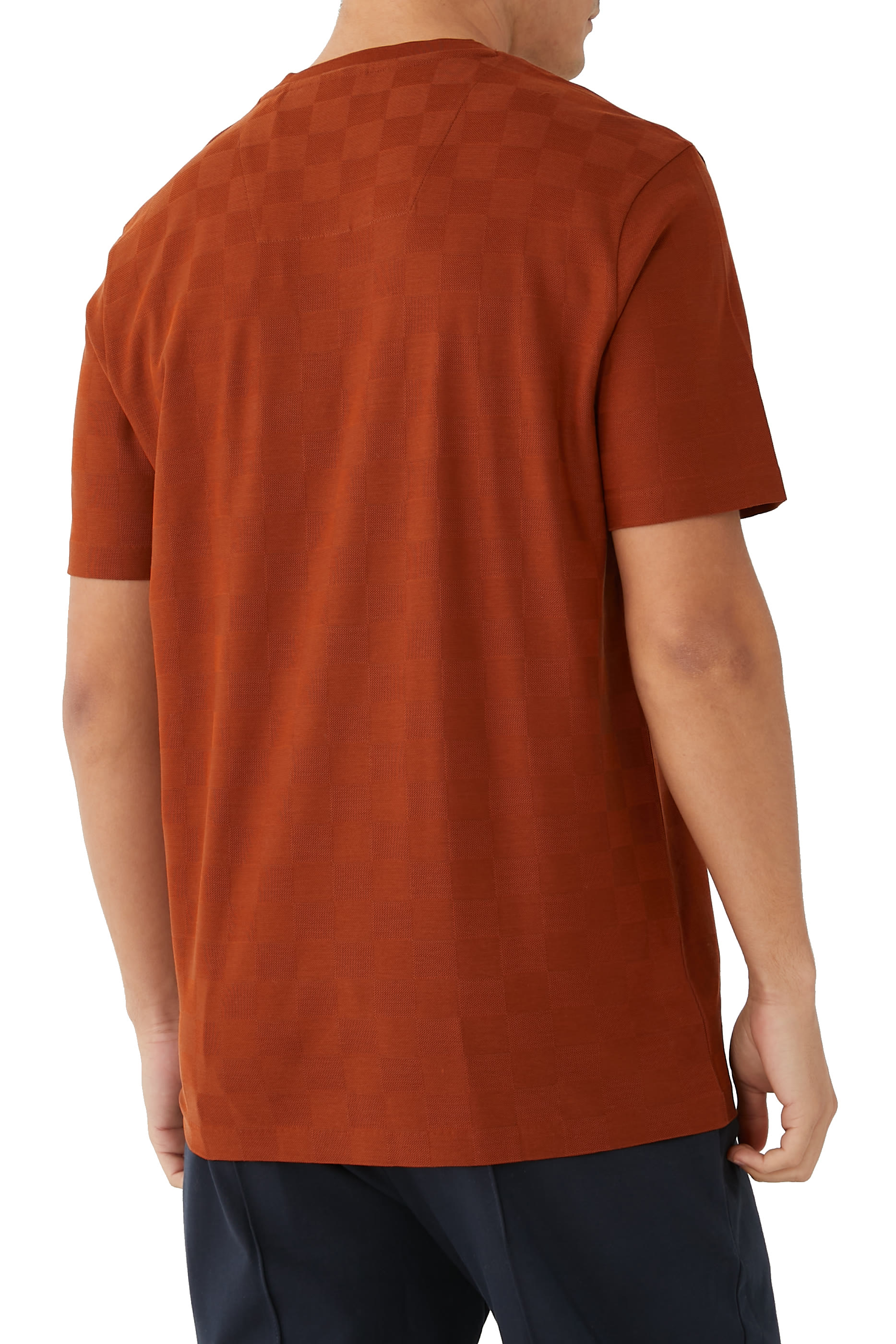 Porsche Check Jacquard T-Shirt