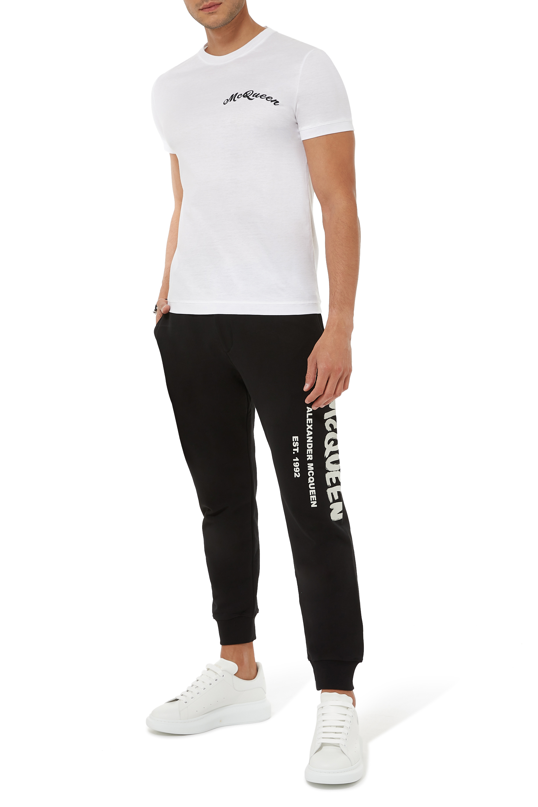 Graffiti Print Sweatpants