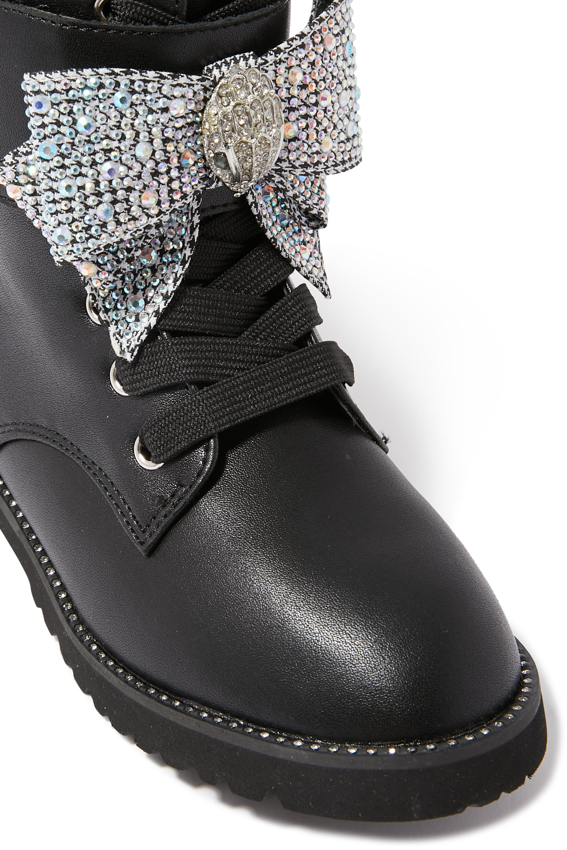 Kids Junior Mini Kensington Bow Boots