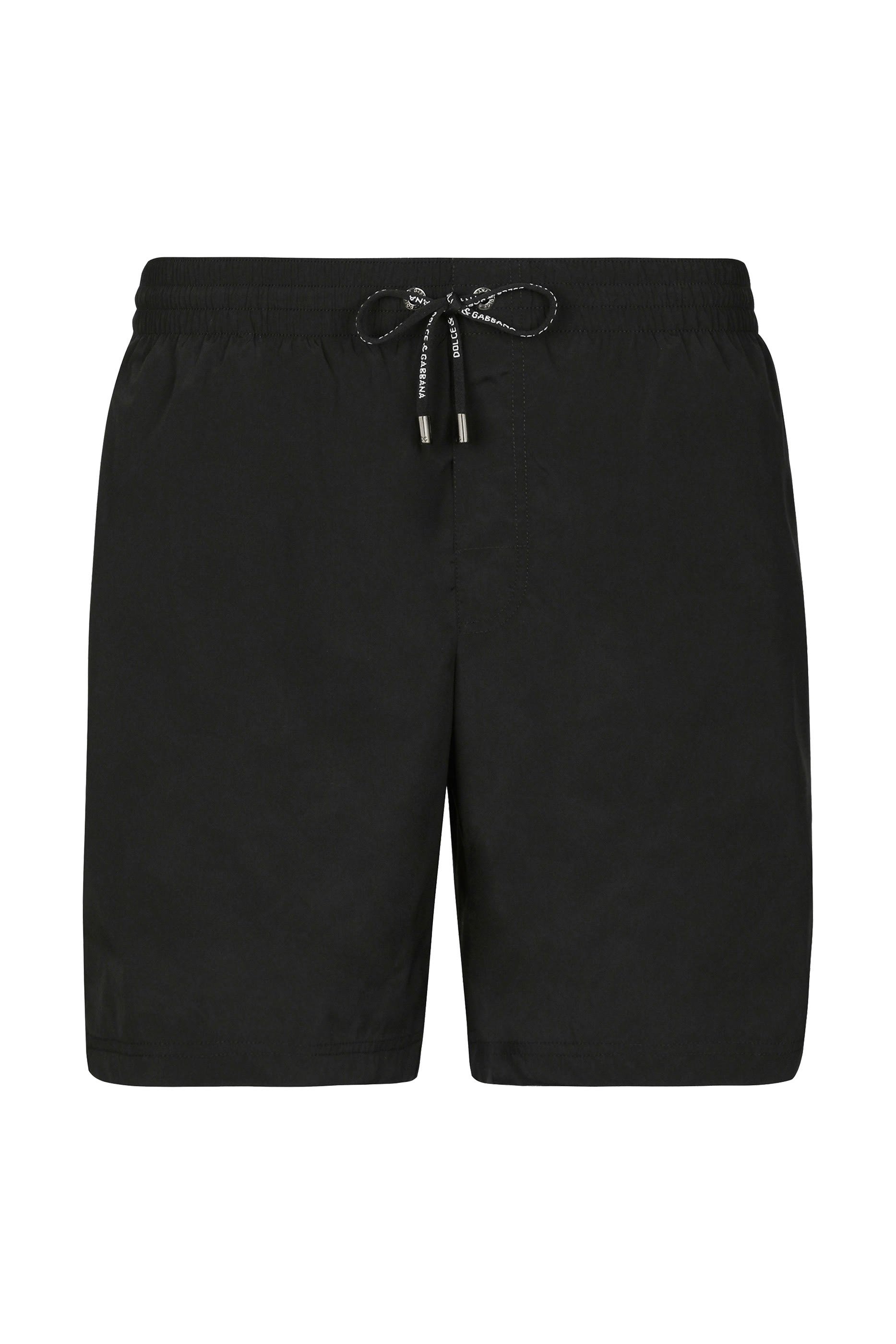 Mid-Rise Swim Trunks with DG Print