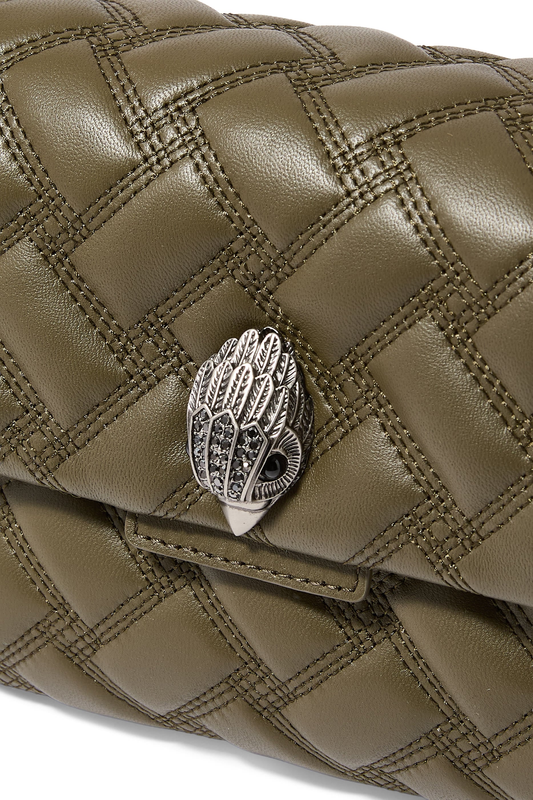 Oxford Leather Quilted Bag