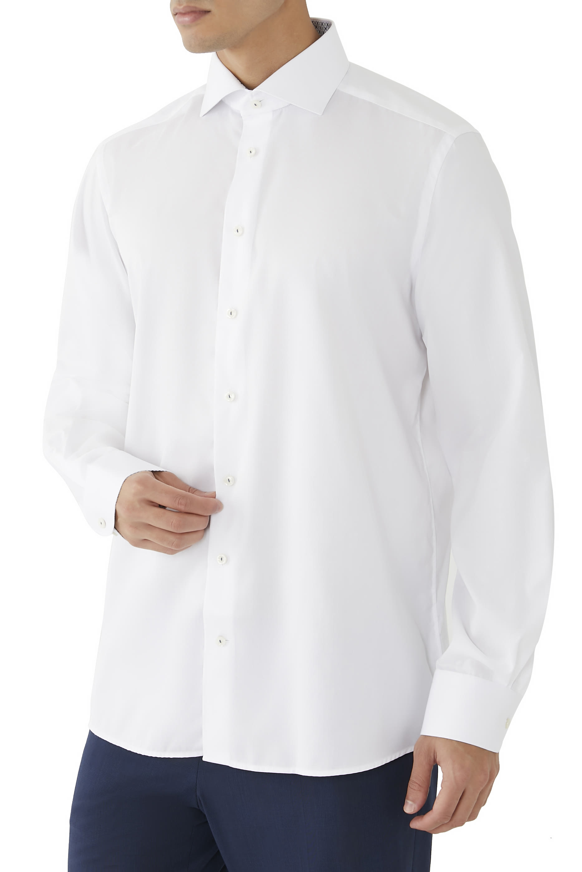 Contemporary Fit Signature Twill Shirt
