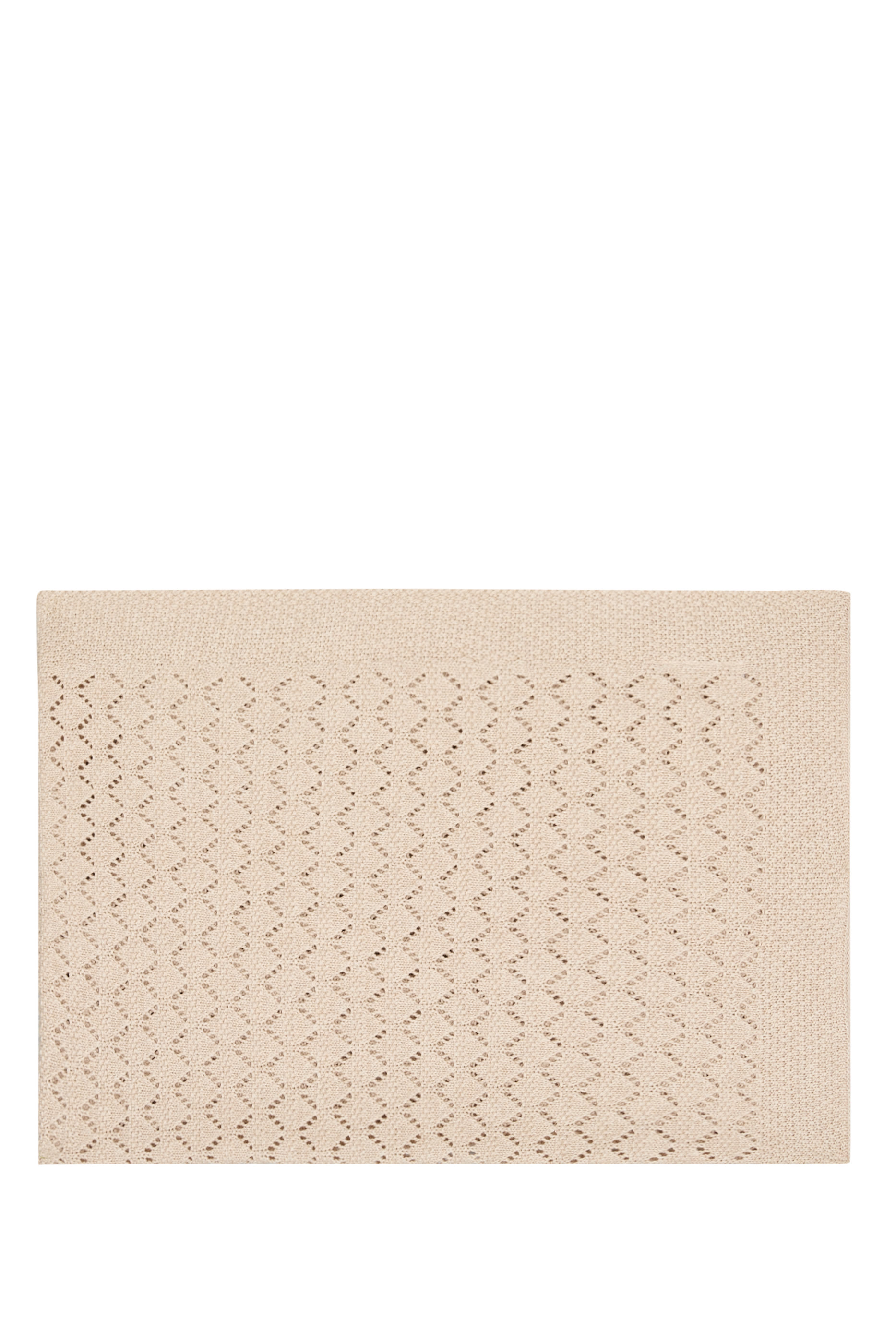 Kids Organic Cotton Natural Heirloom Baby Blanket