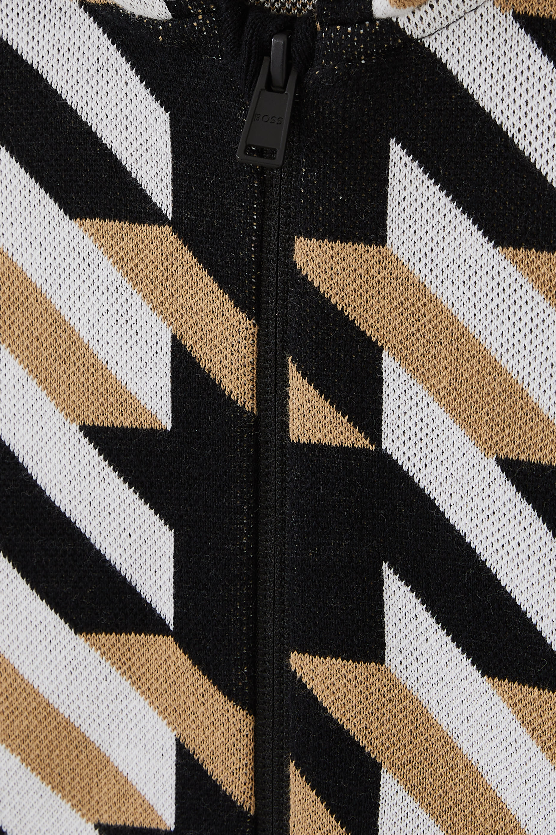 Kids Knitted Monogram Hoodie