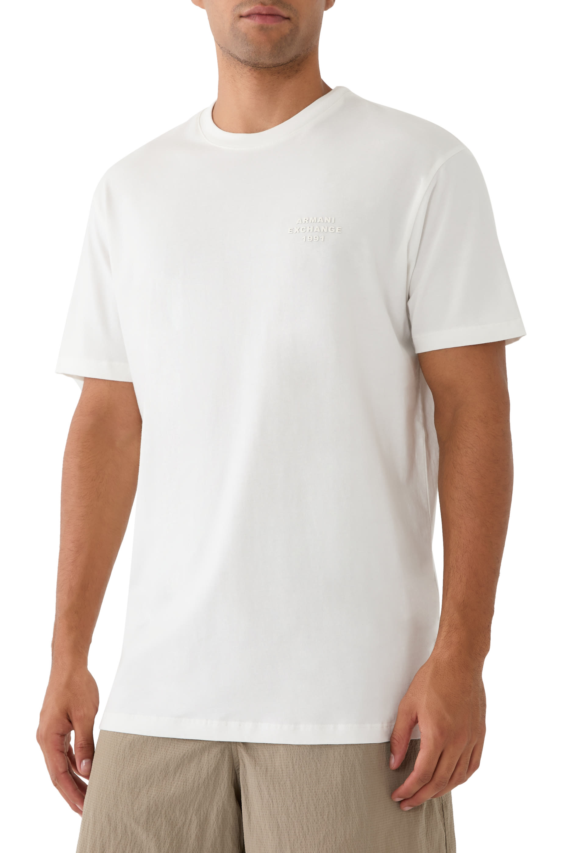 AX Lettering Jersey T-Shirt