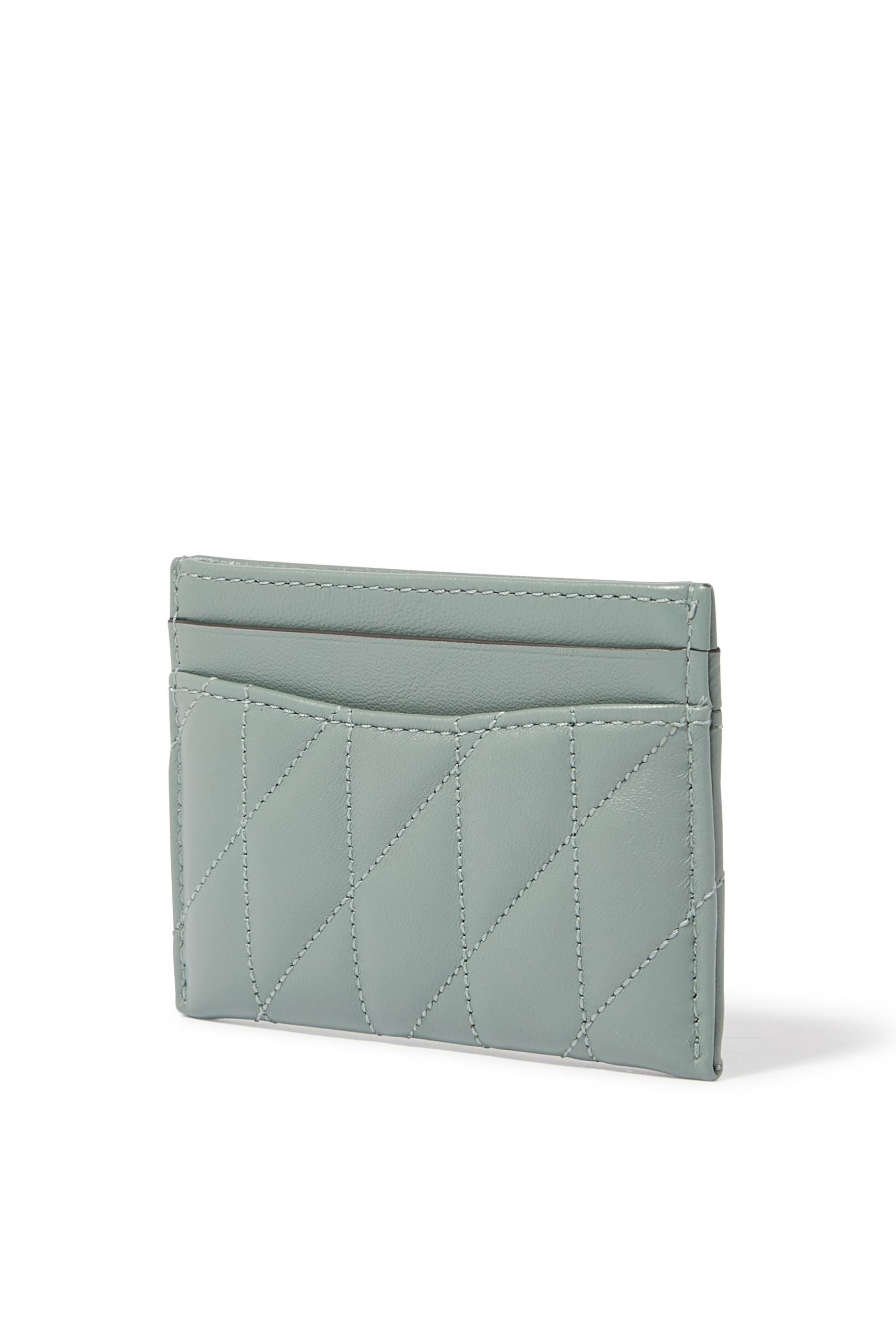 Essential Card Case With Pillow Quilting