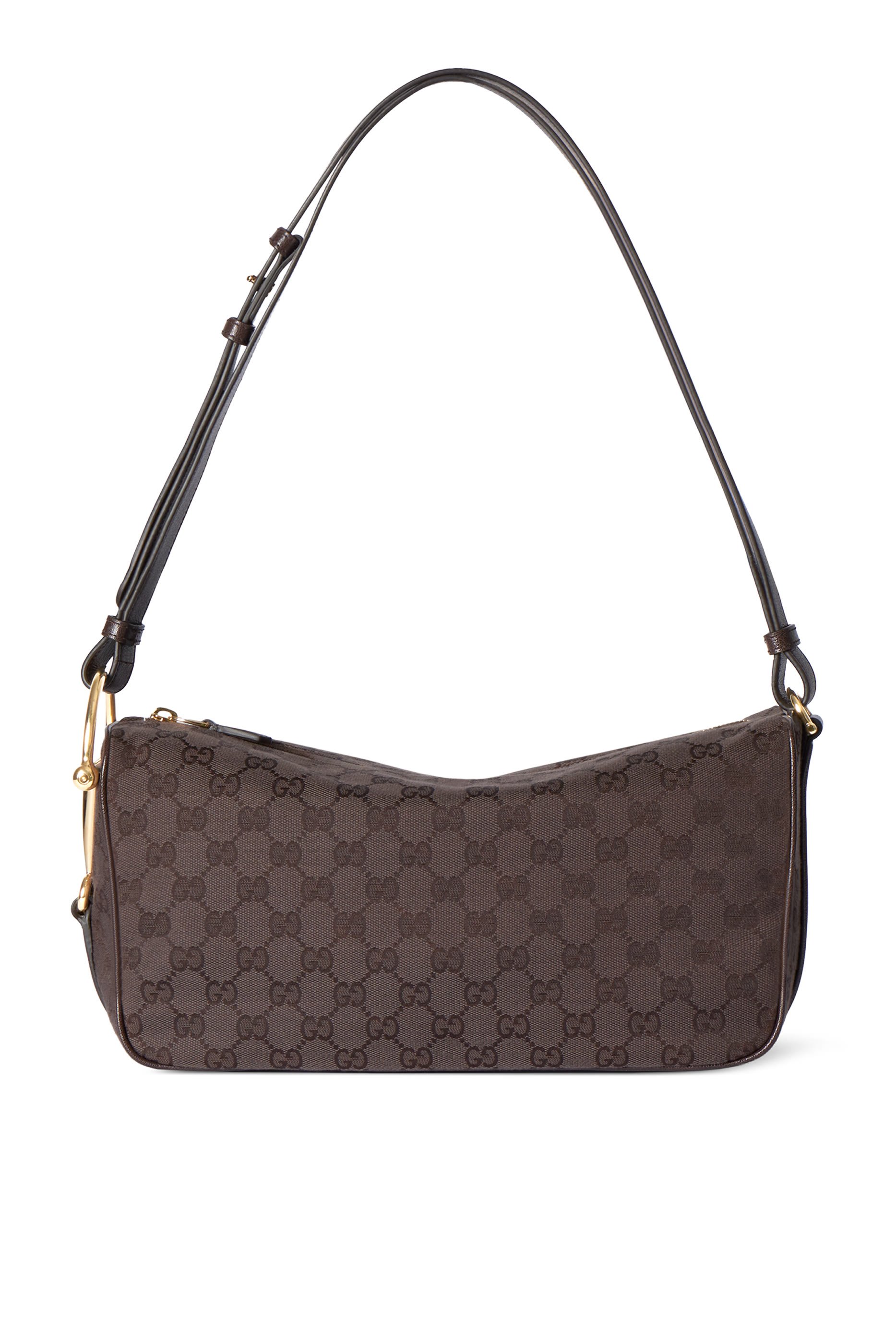 Half Horsebit Medium Shoulder Bag 