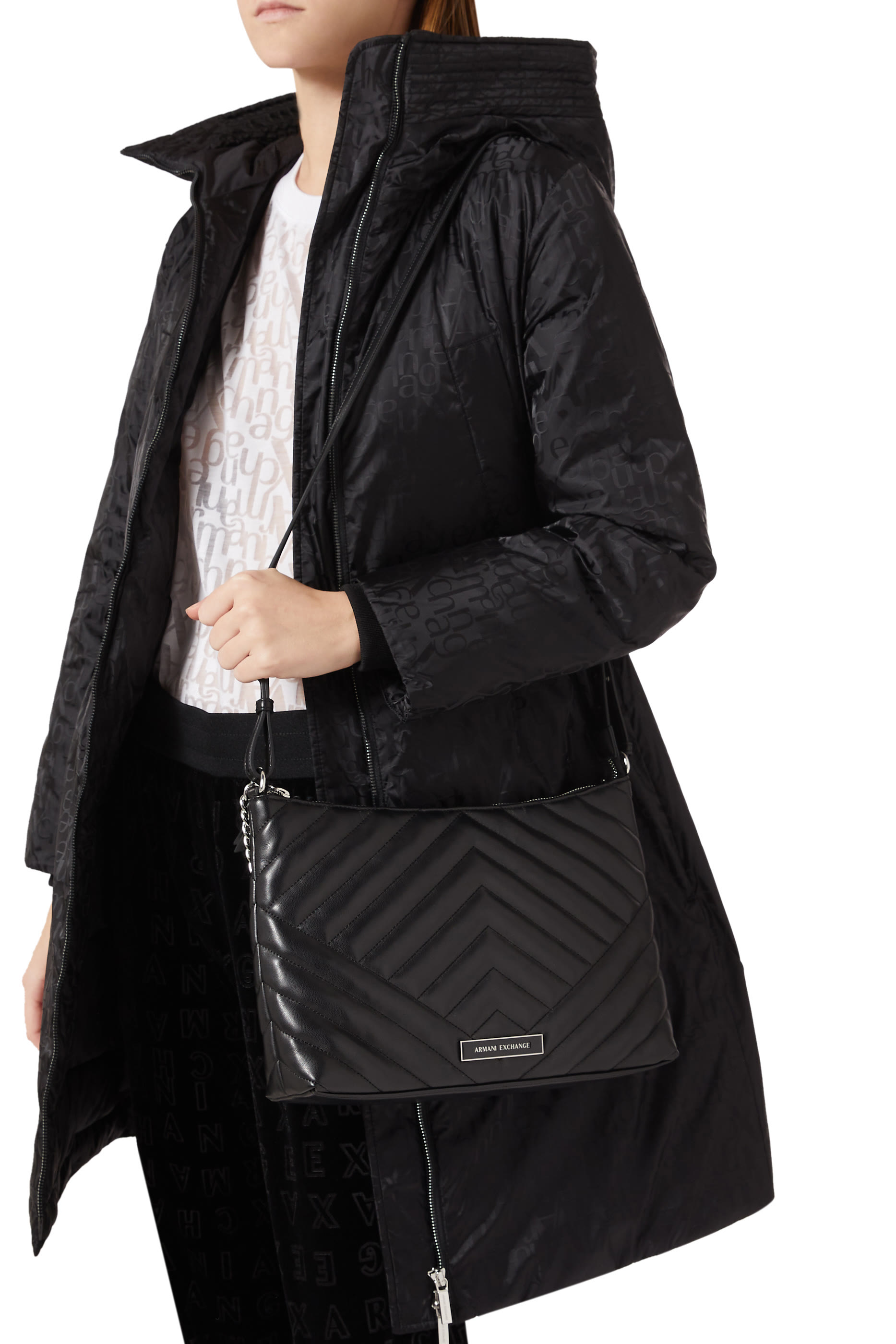 Victoria AX Logo Shoulder Bag