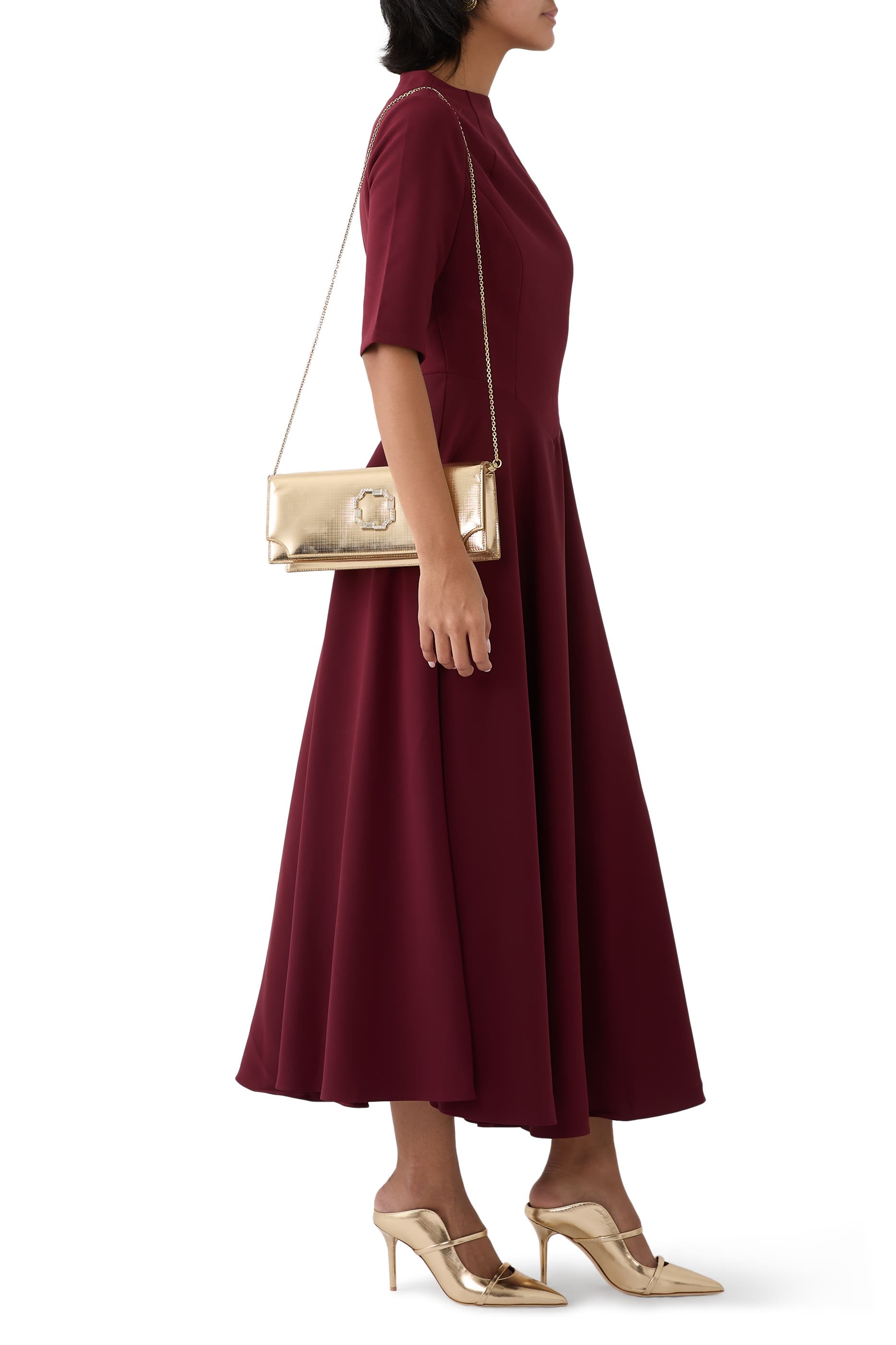 Maureen 85 Leather Mules