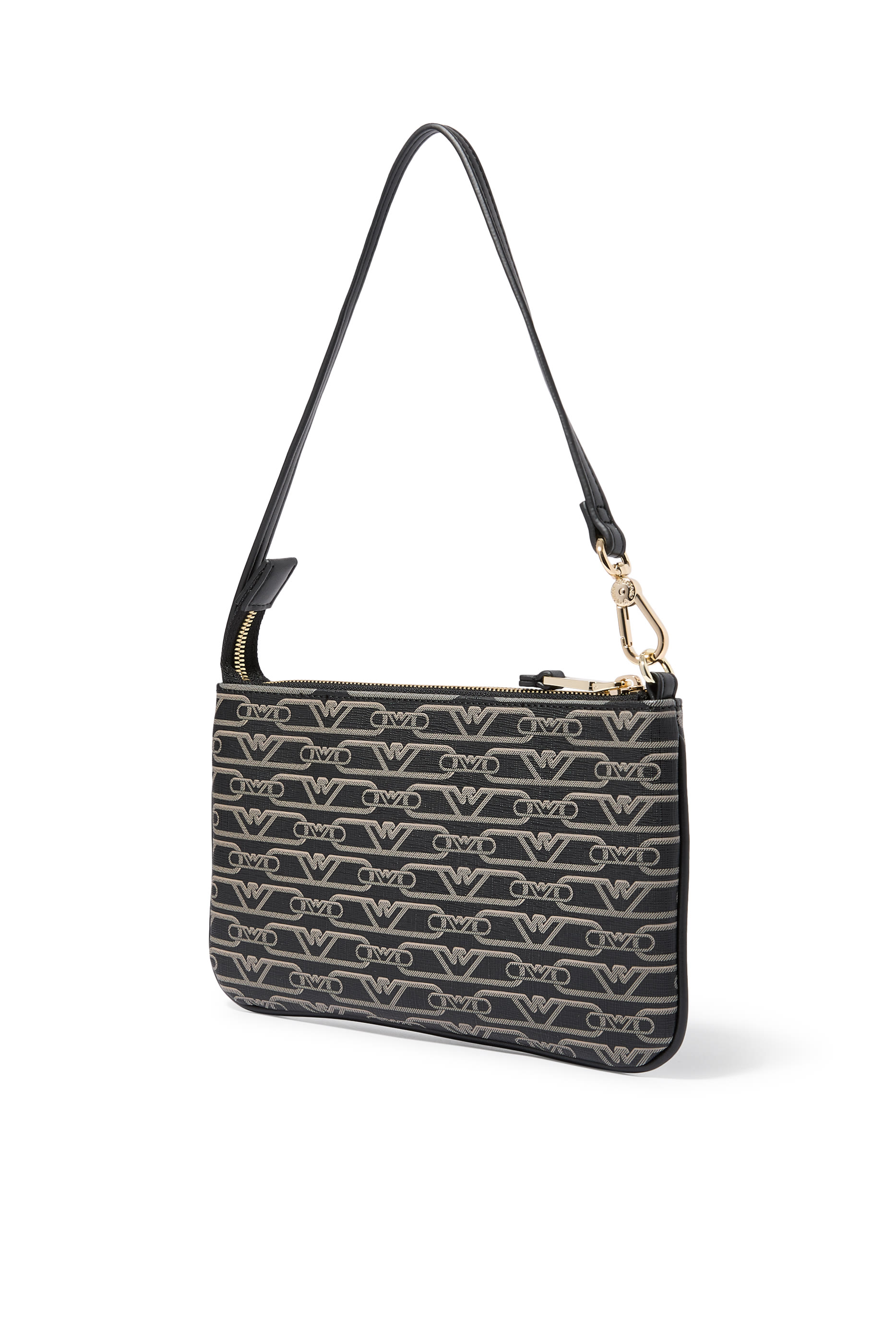  All-Over Monogram Print Bag