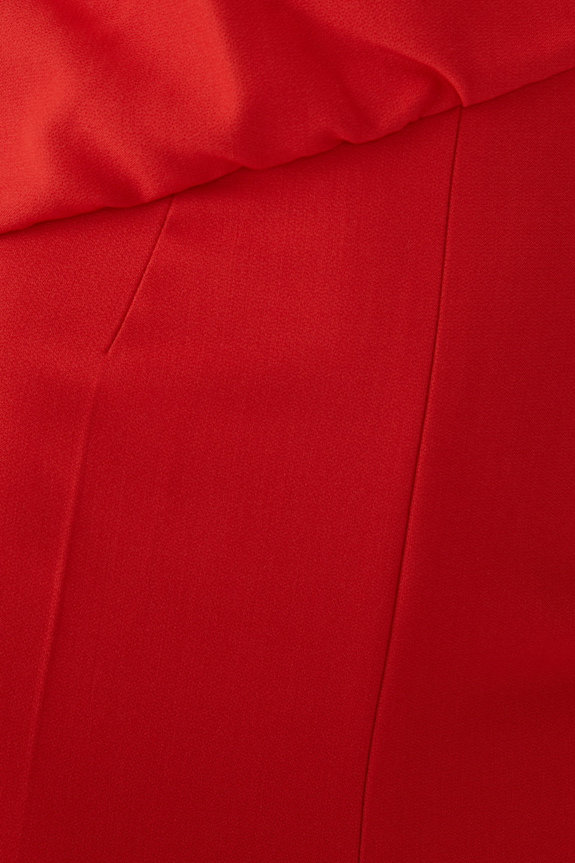 Asymmetric Crepe Jumpsuit