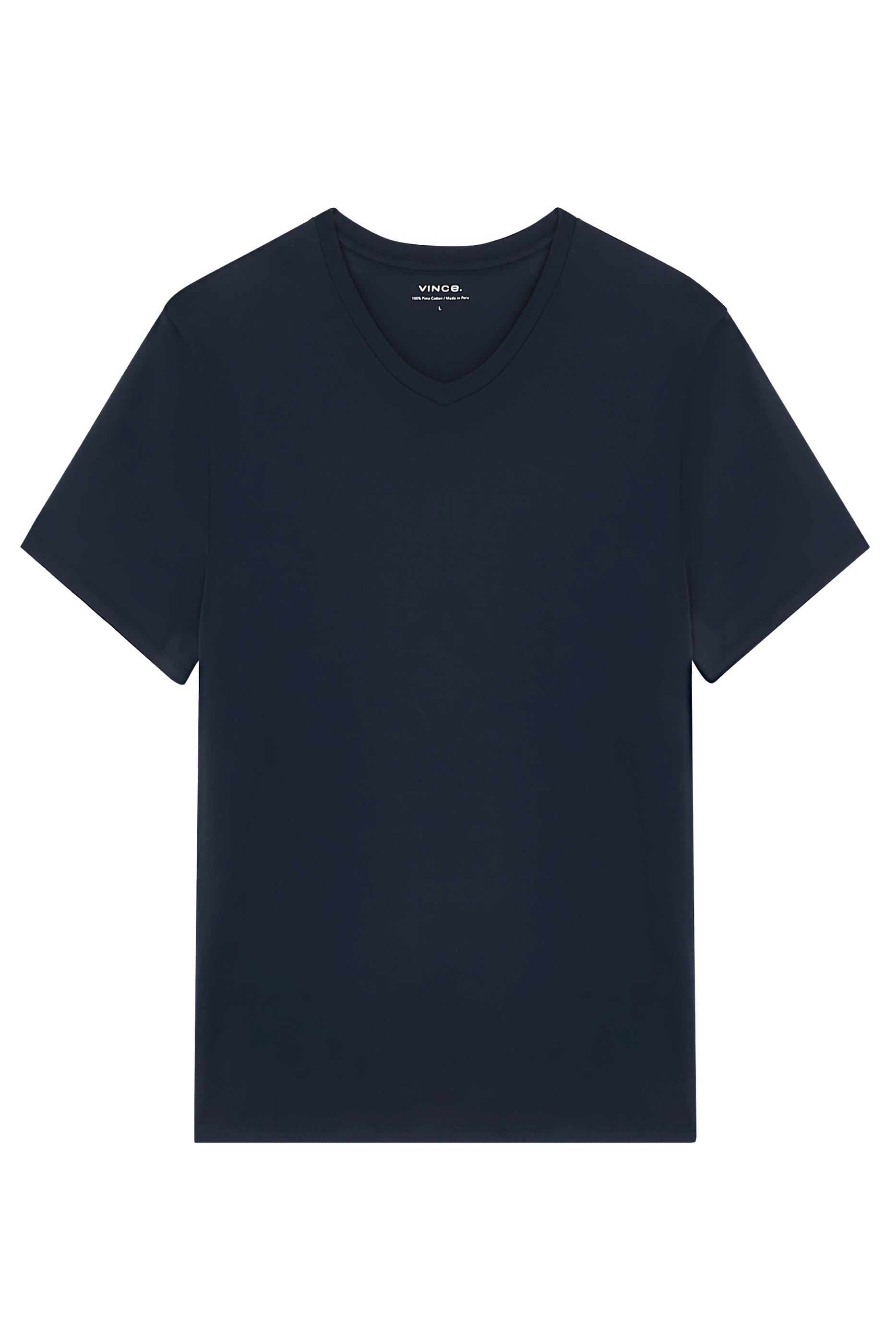 Pima Cotton V-Neck T-Shirt