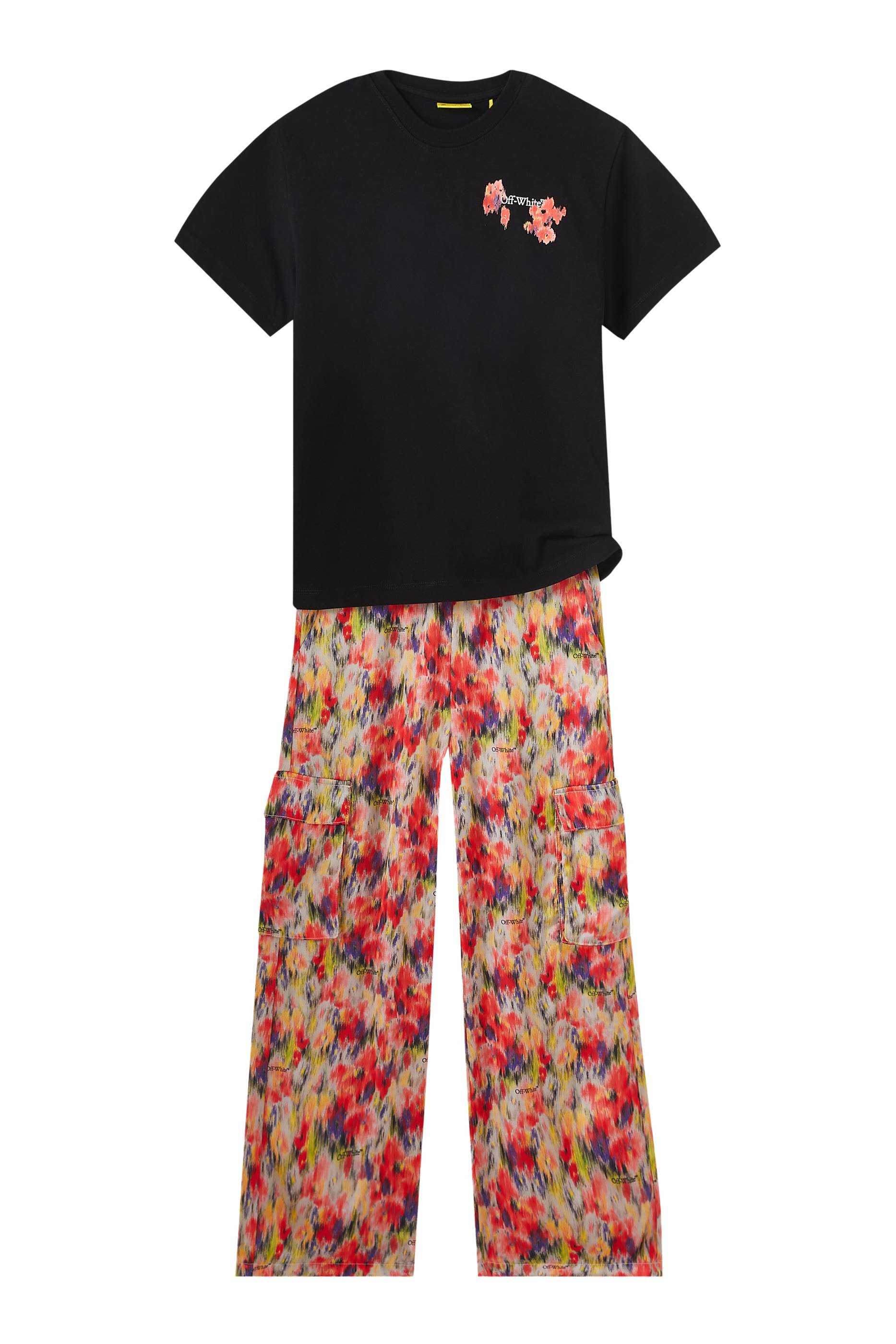 Kids Logo Arrow Flowers T-Shirt