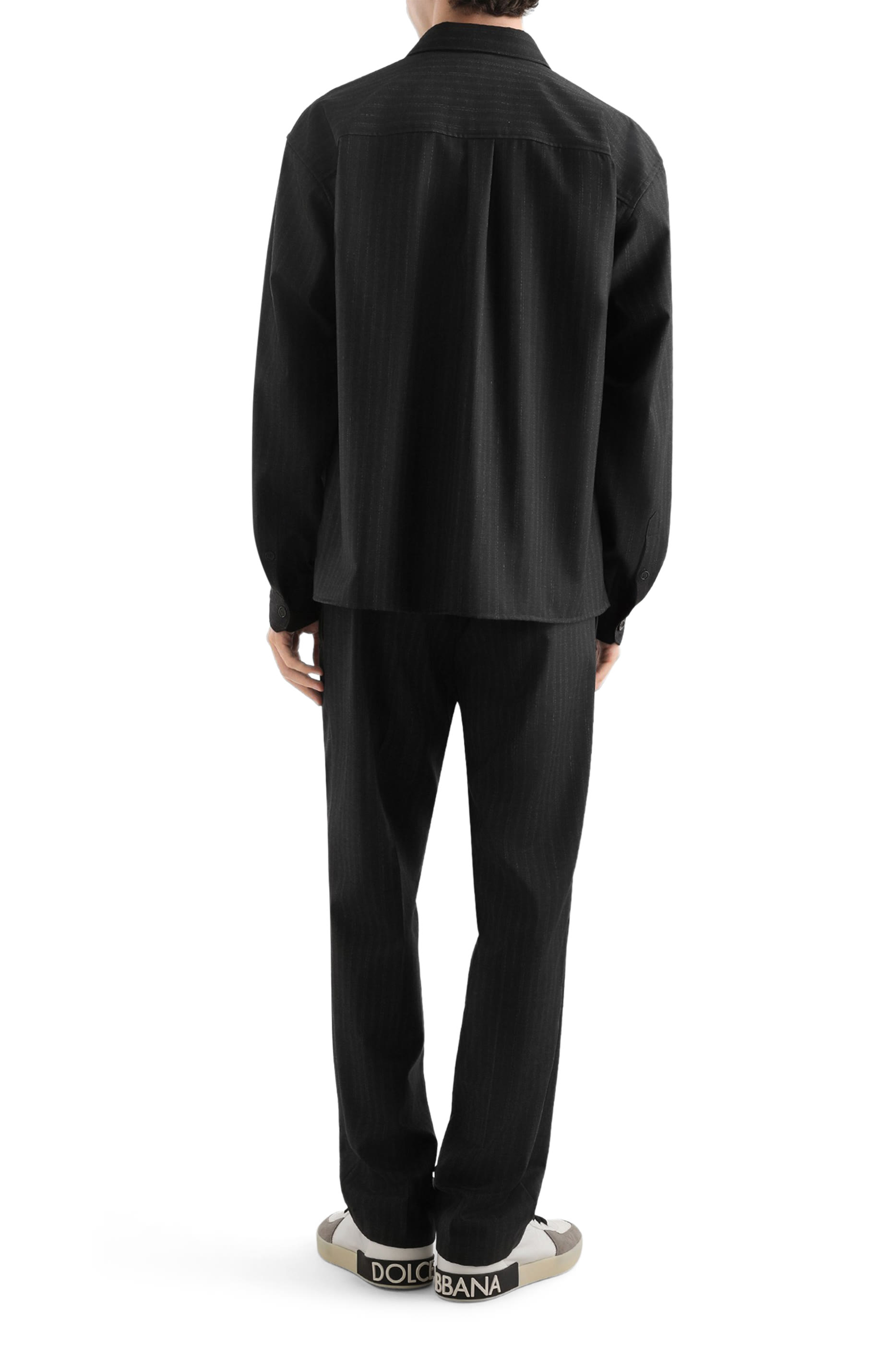 Tailored Pinstripe Jogging Trousers