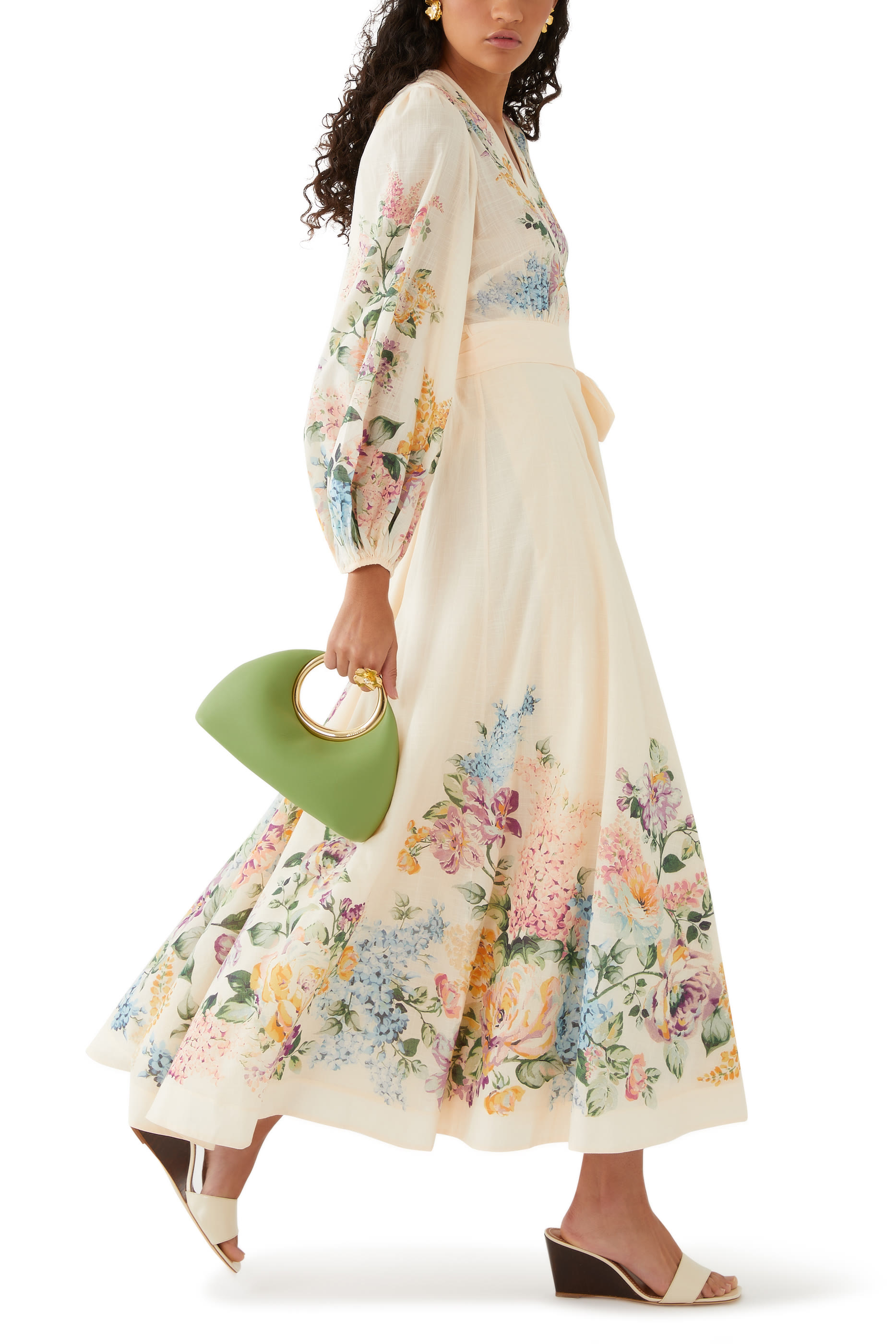 Halliday Wrap Midi Dress