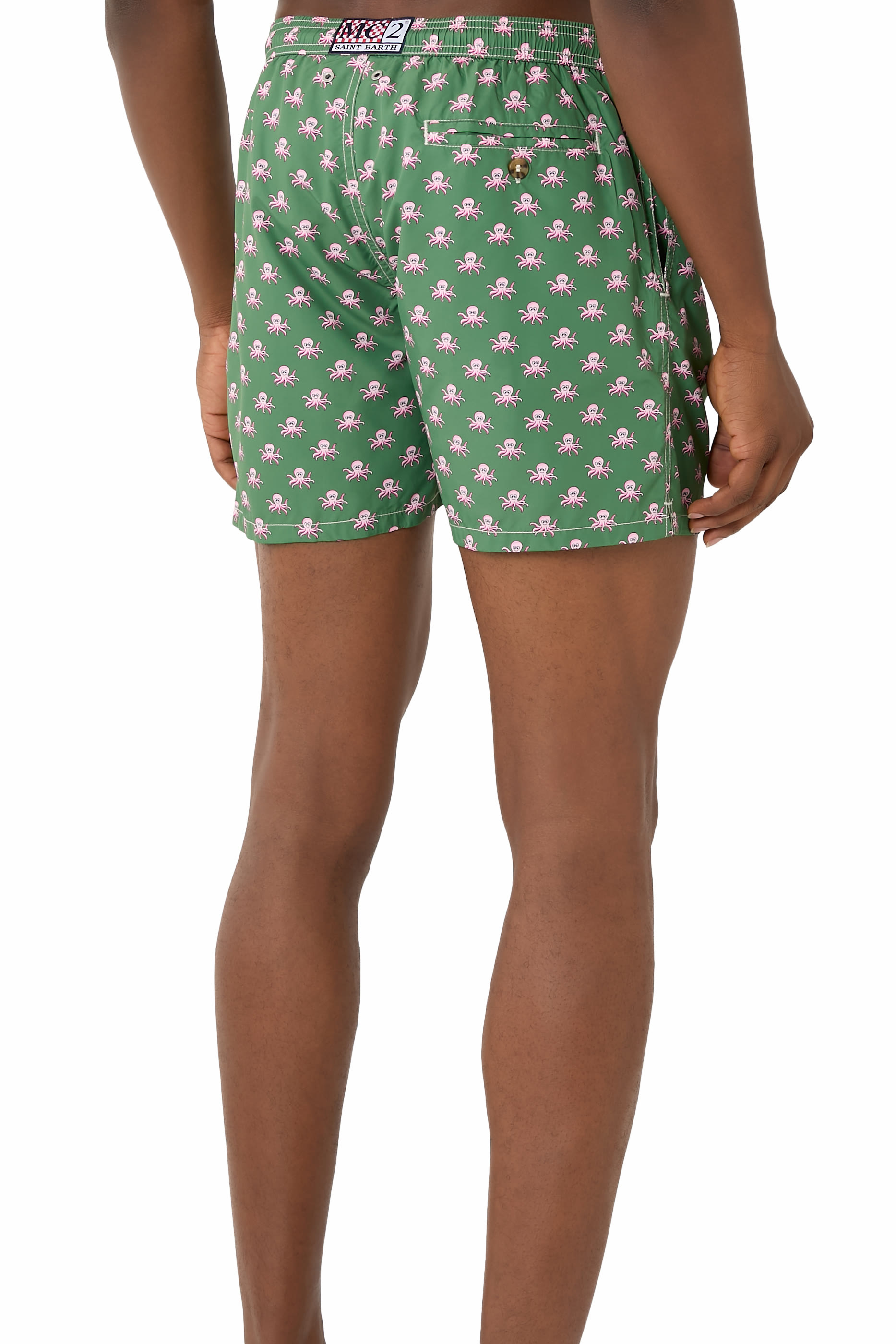 Octopus Print Swim Shorts