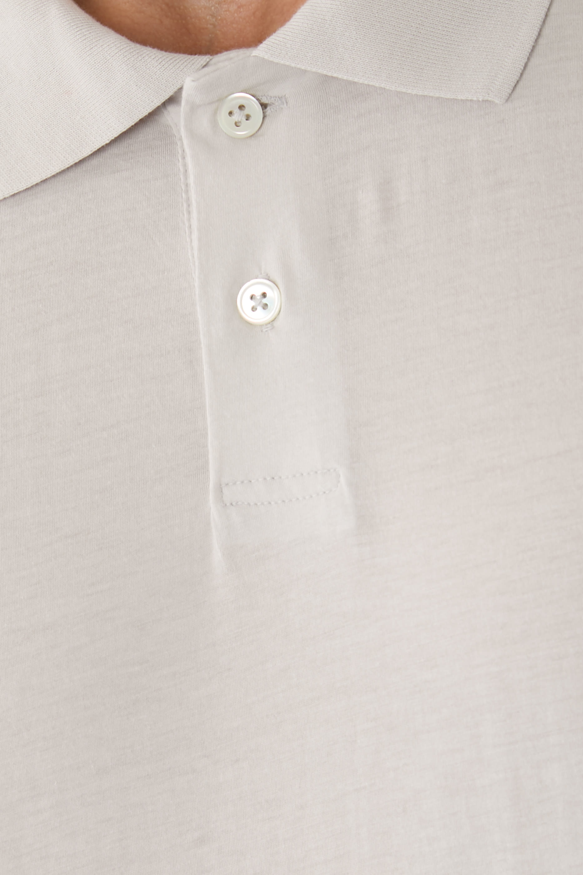 Luxe Lotus Jersey Polo