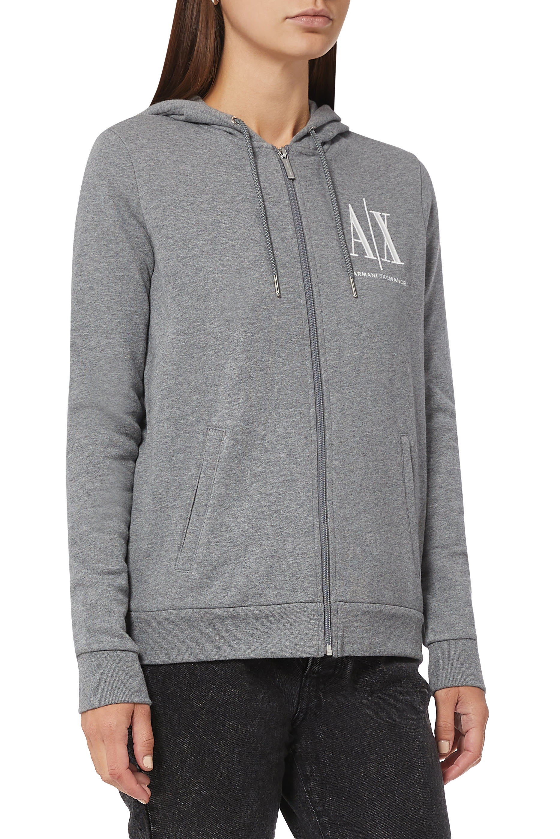 Icon Period Zip Up Hooded Jacket