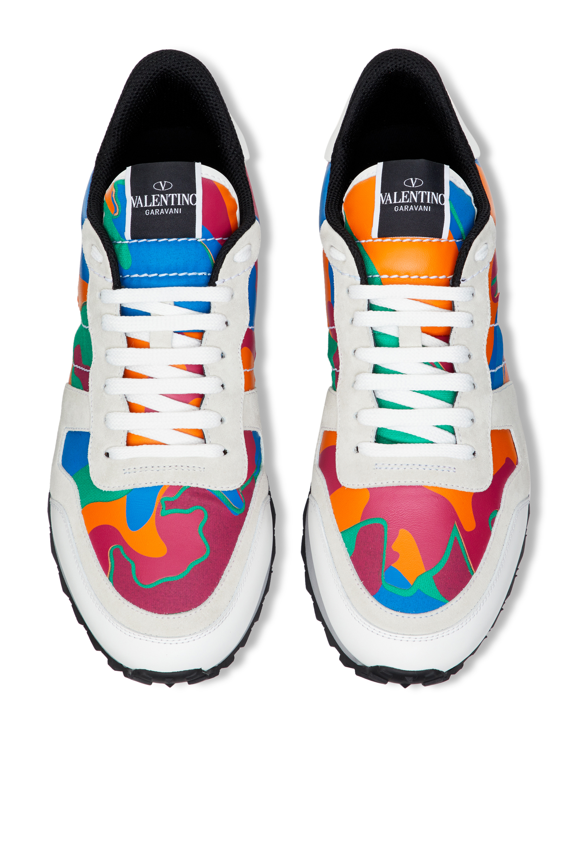 Valentino Garavani Camouflage Rockrunner Sneakers