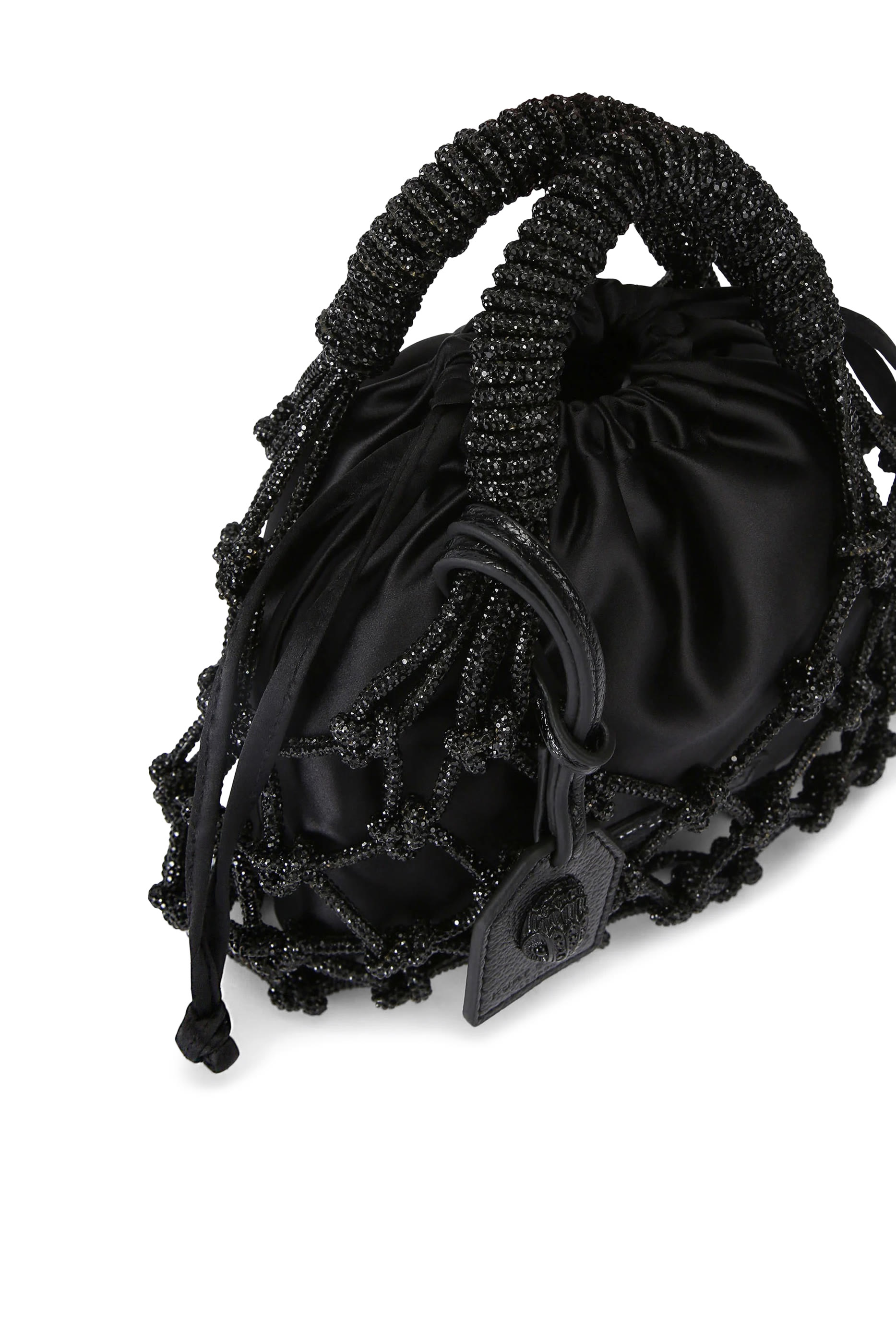 Small Macrame Crystal Bag