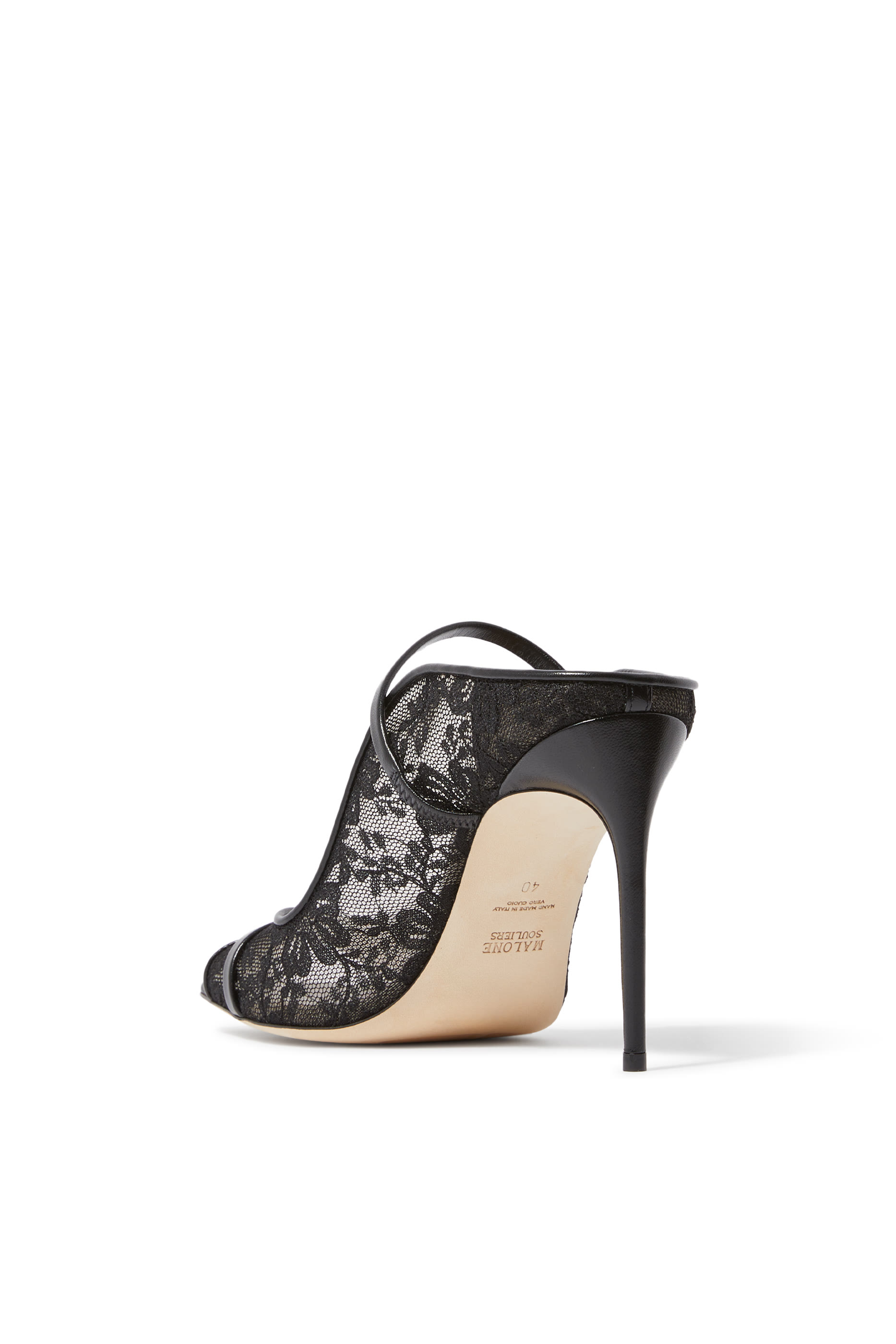 Noah 90 Lace Heeled Sandals