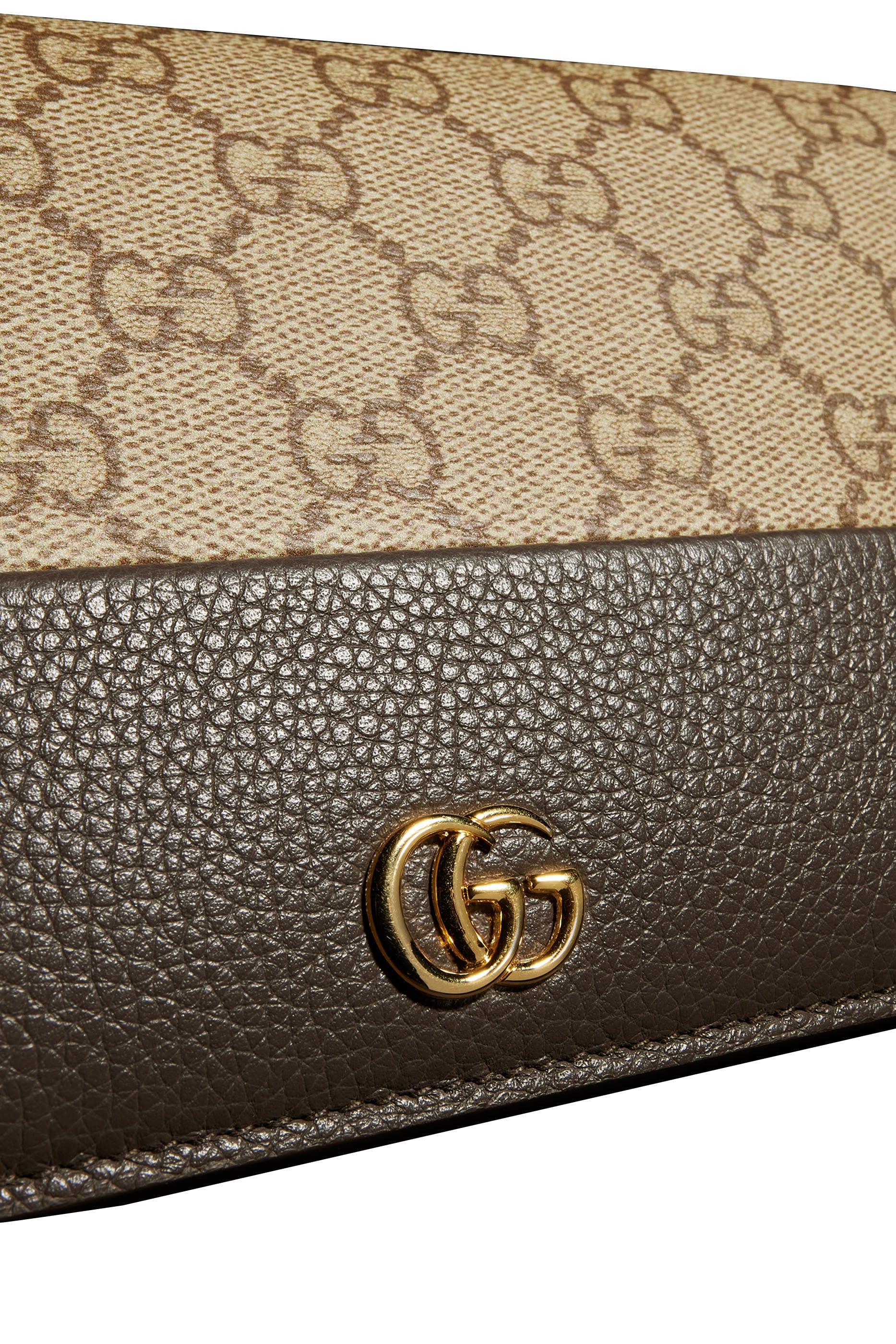 Bi-color GG Marmont Wallet on Chain