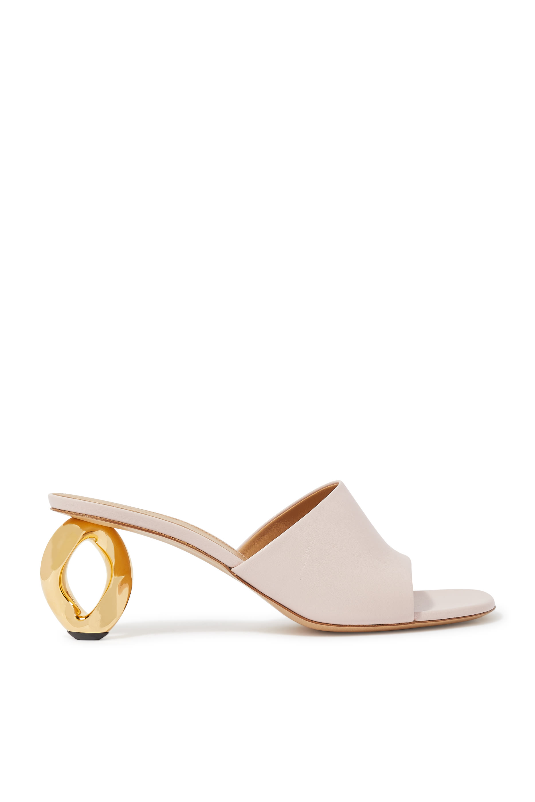 Chain 80 Leather Mules