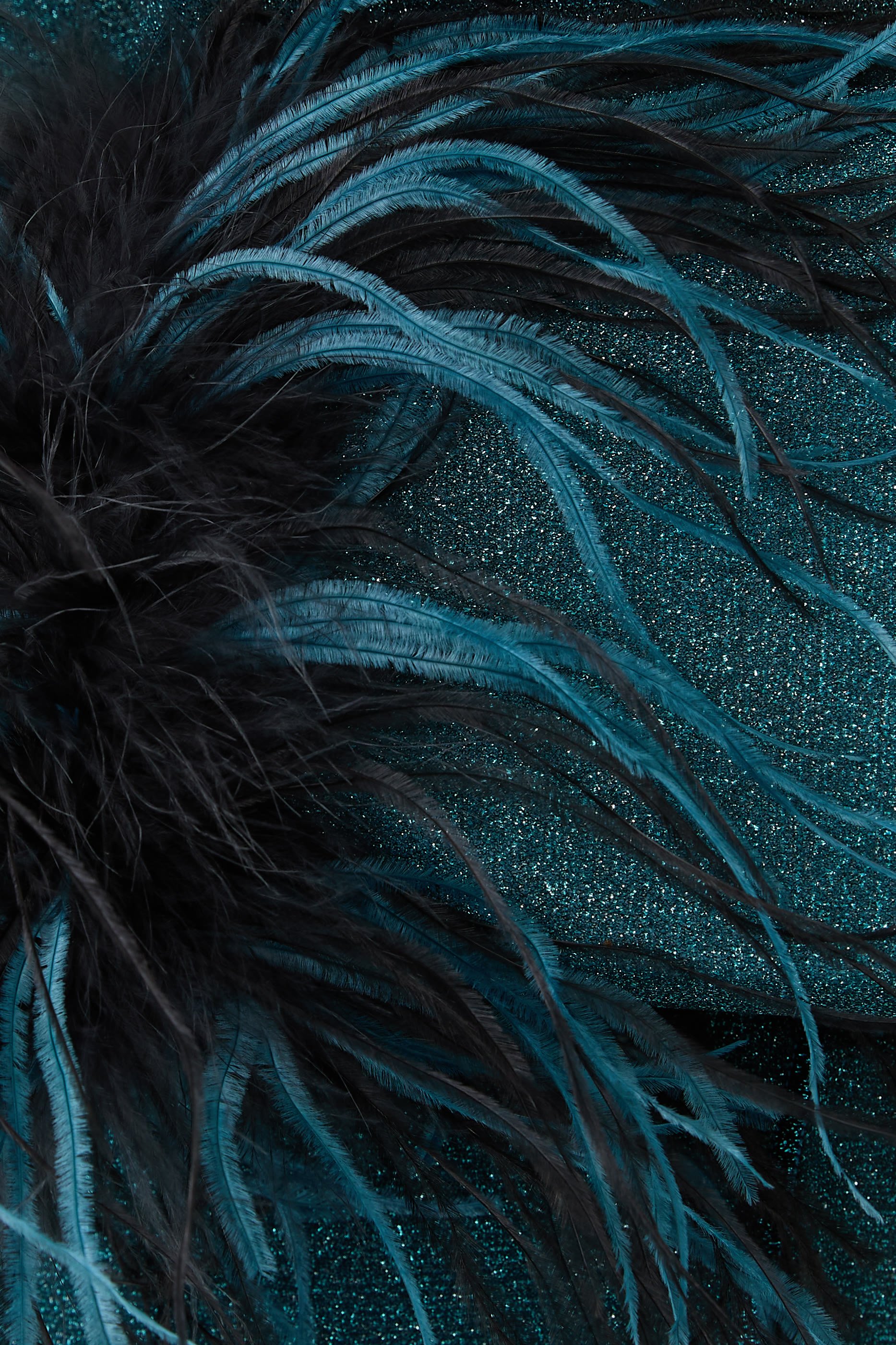 Lumiere Plumage Tie-Front Lurex Shirt